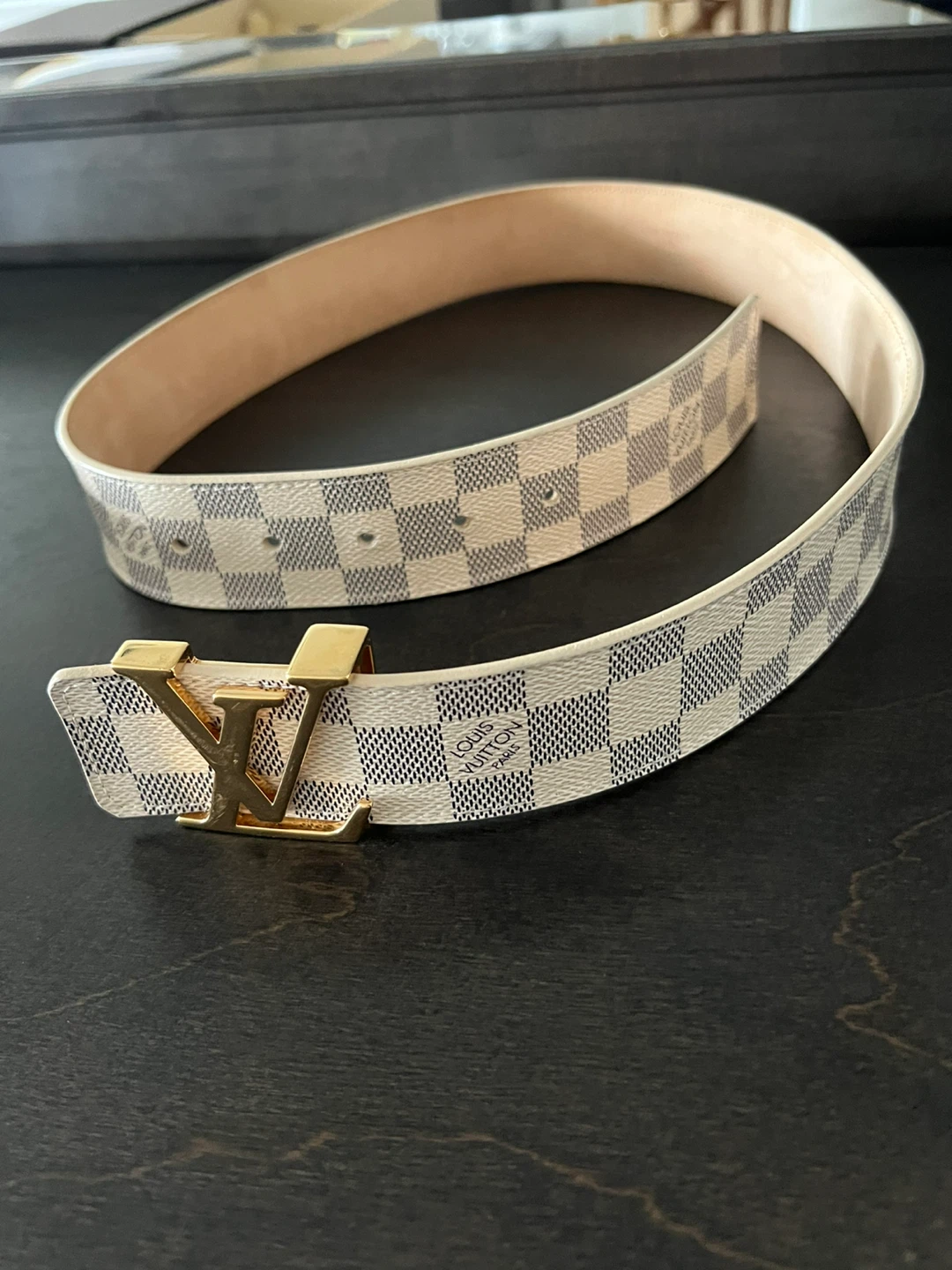 Louis Vuitton Damier Azur Belt Size 80/32 - photo 5