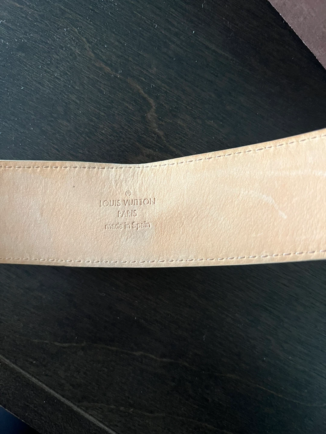 Louis Vuitton Damier Azur Belt Size 80/32 - photo 3
