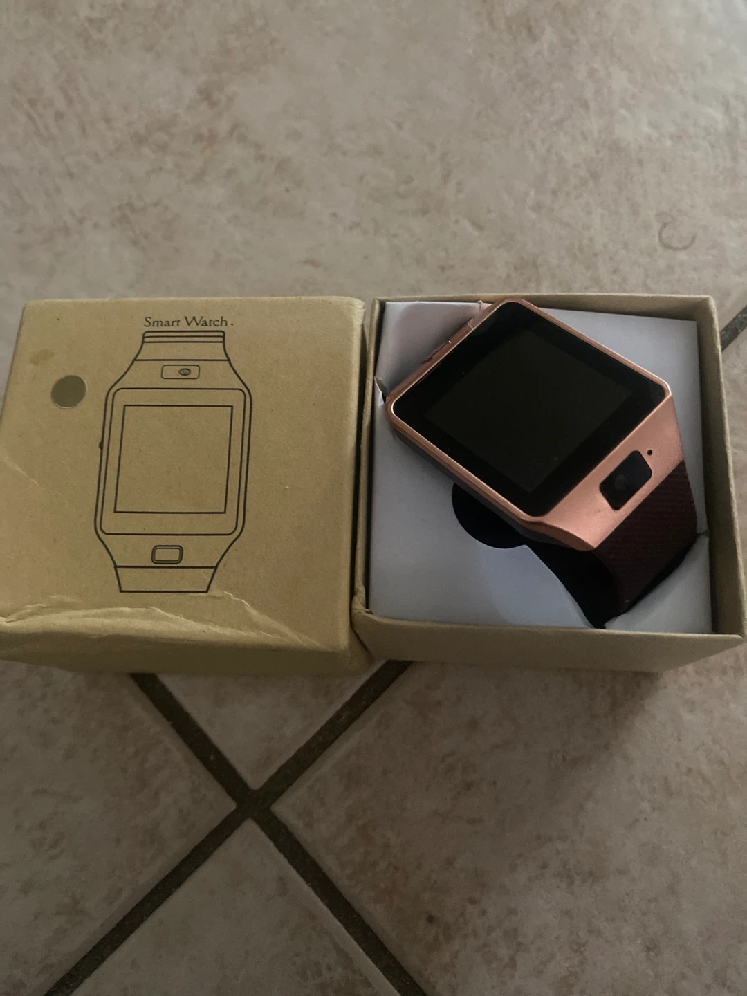 Smart Watch with Box and Charger