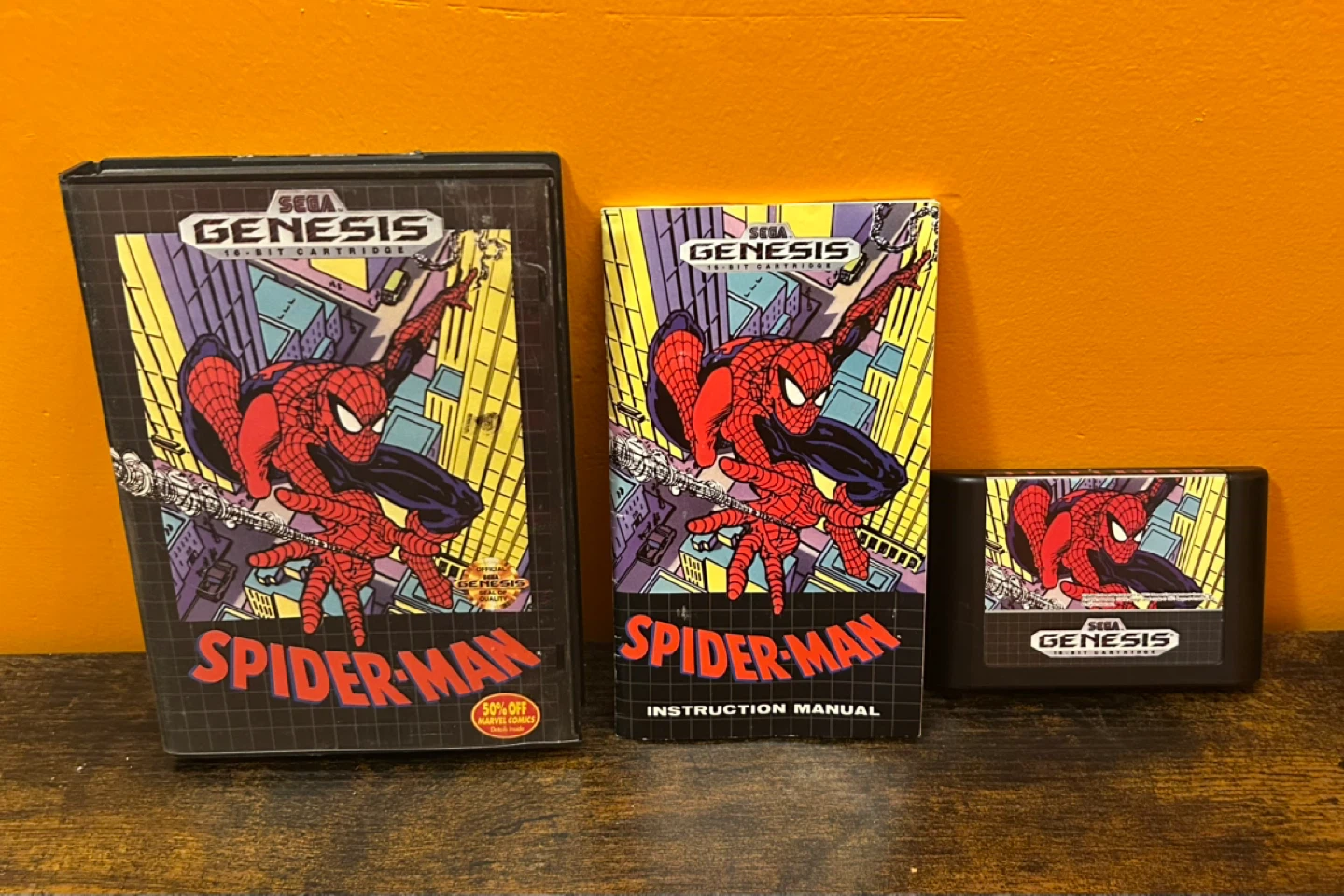 SEGA GENESIS SPIDER-MAN
