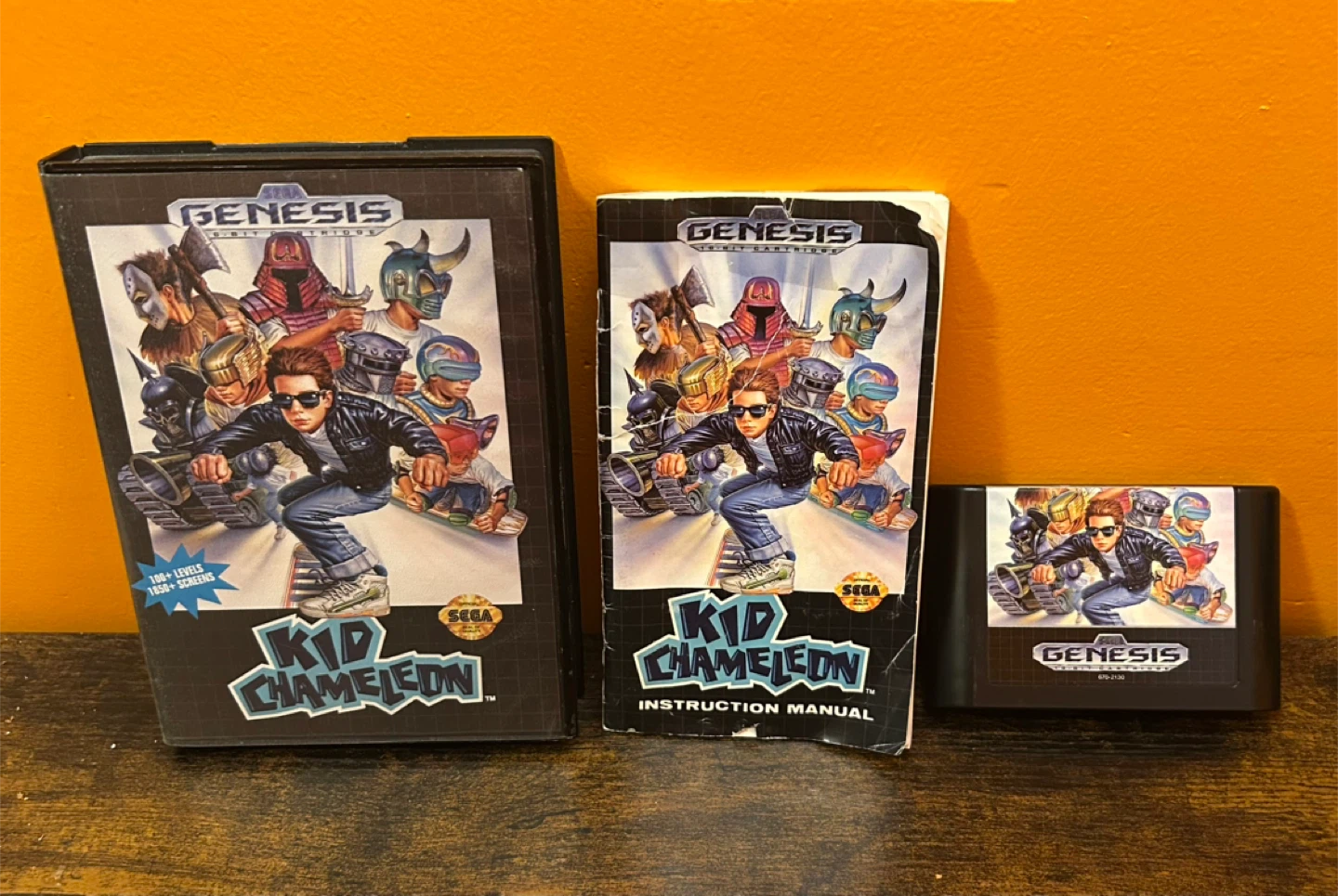 SEGA GENESIS KID CHAMELEON