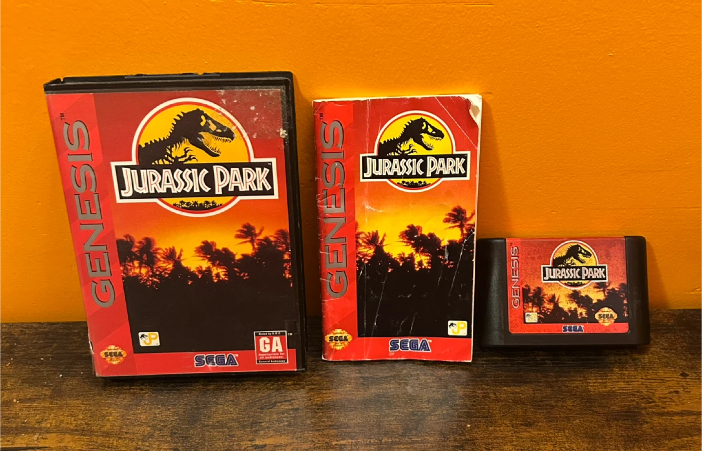 SEGA GENESIS JURASSIC PARK