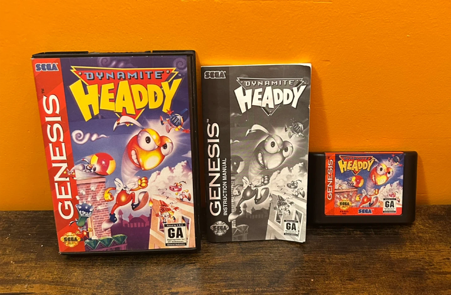 SEGA GENESIS DYNAMITE HEADDY
