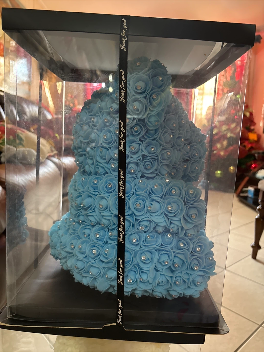 Rose Bear - Light Blue - photo 2