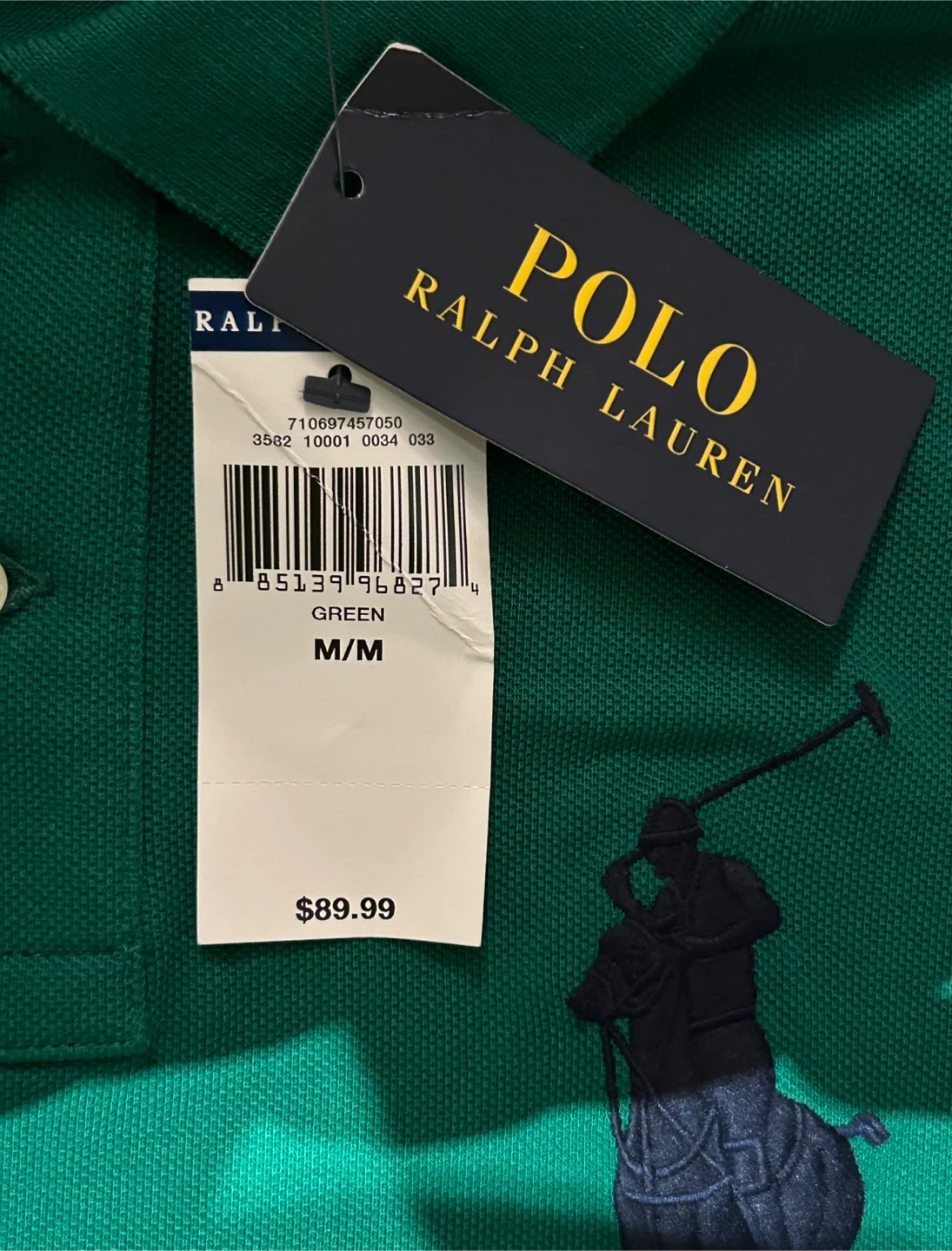 Polo Ralph Lauren Big Pony Mesh Custom Slim Fit Polo Shirt - photo 3