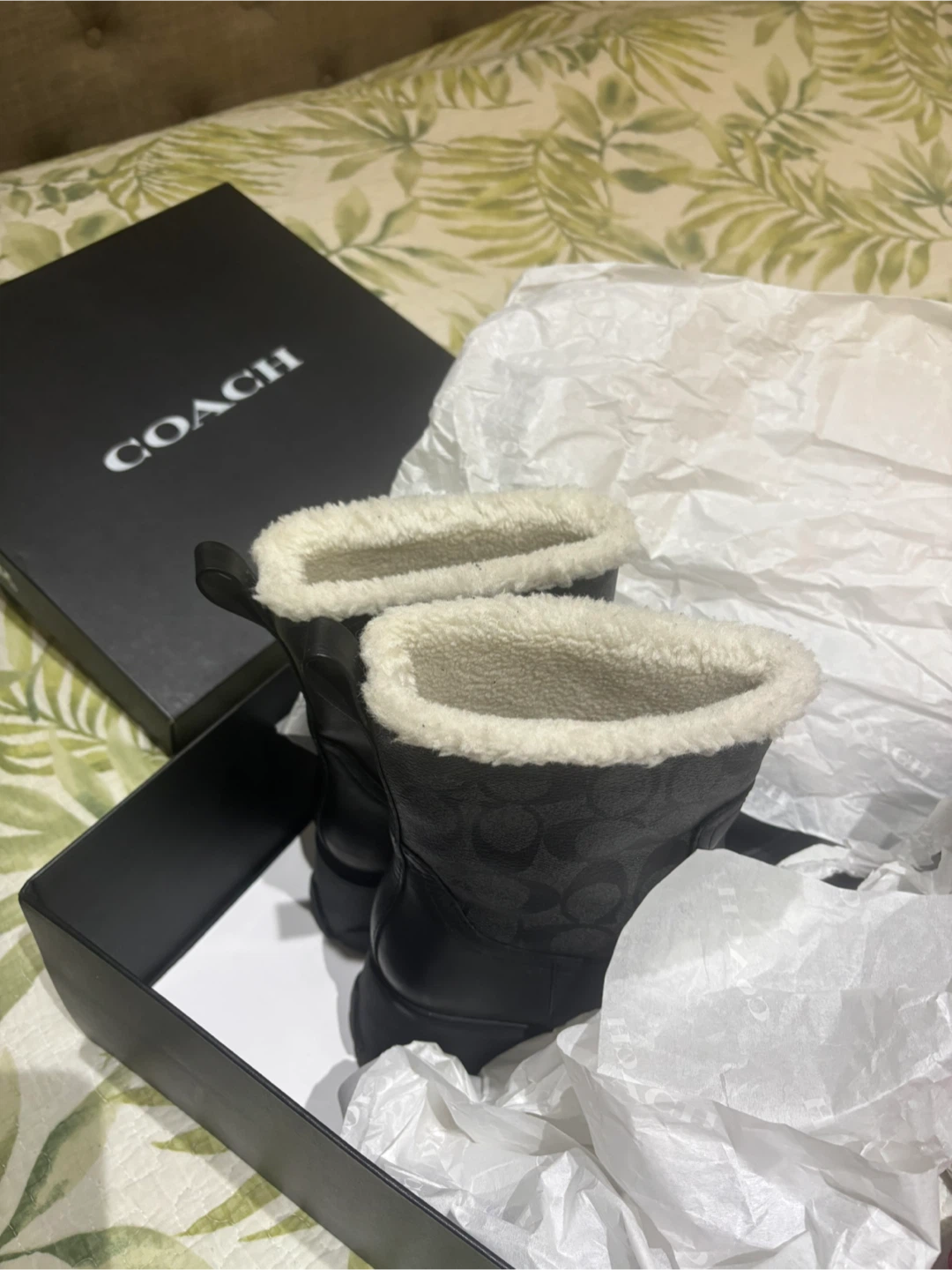 Coach boots women size8