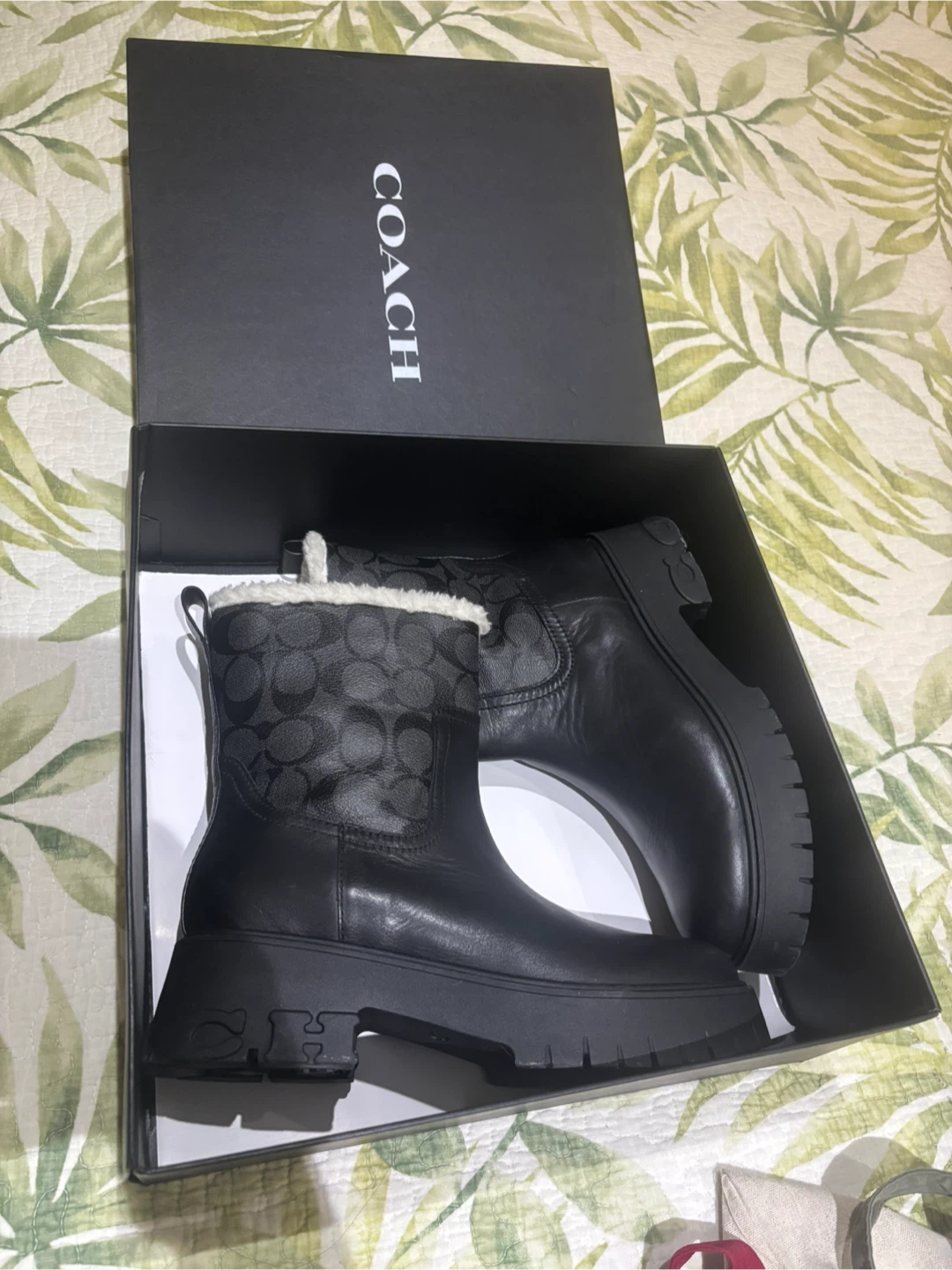 Coach boots women size8 - photo 3
