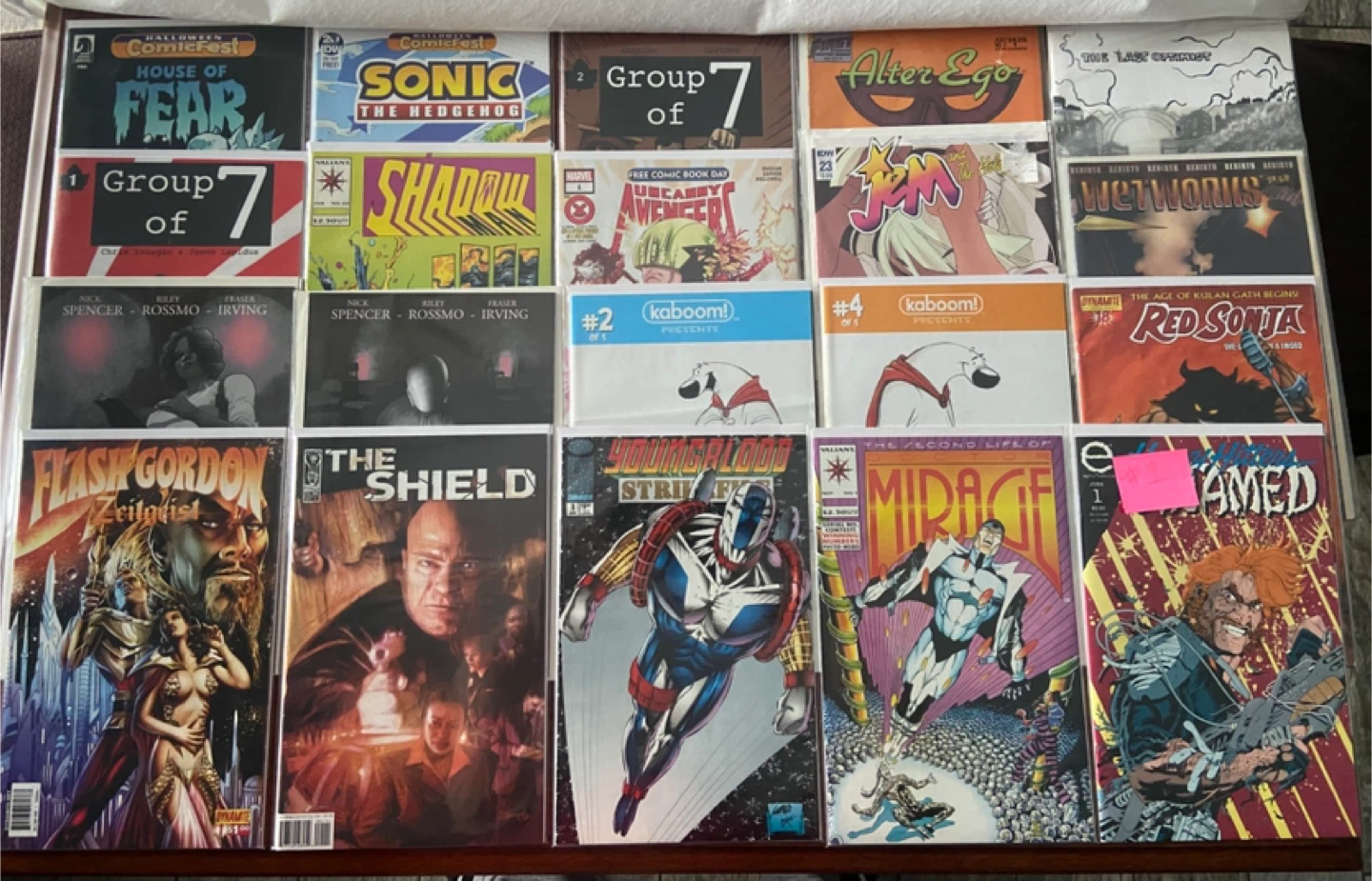 Assorted Lot of 20 Comic Books