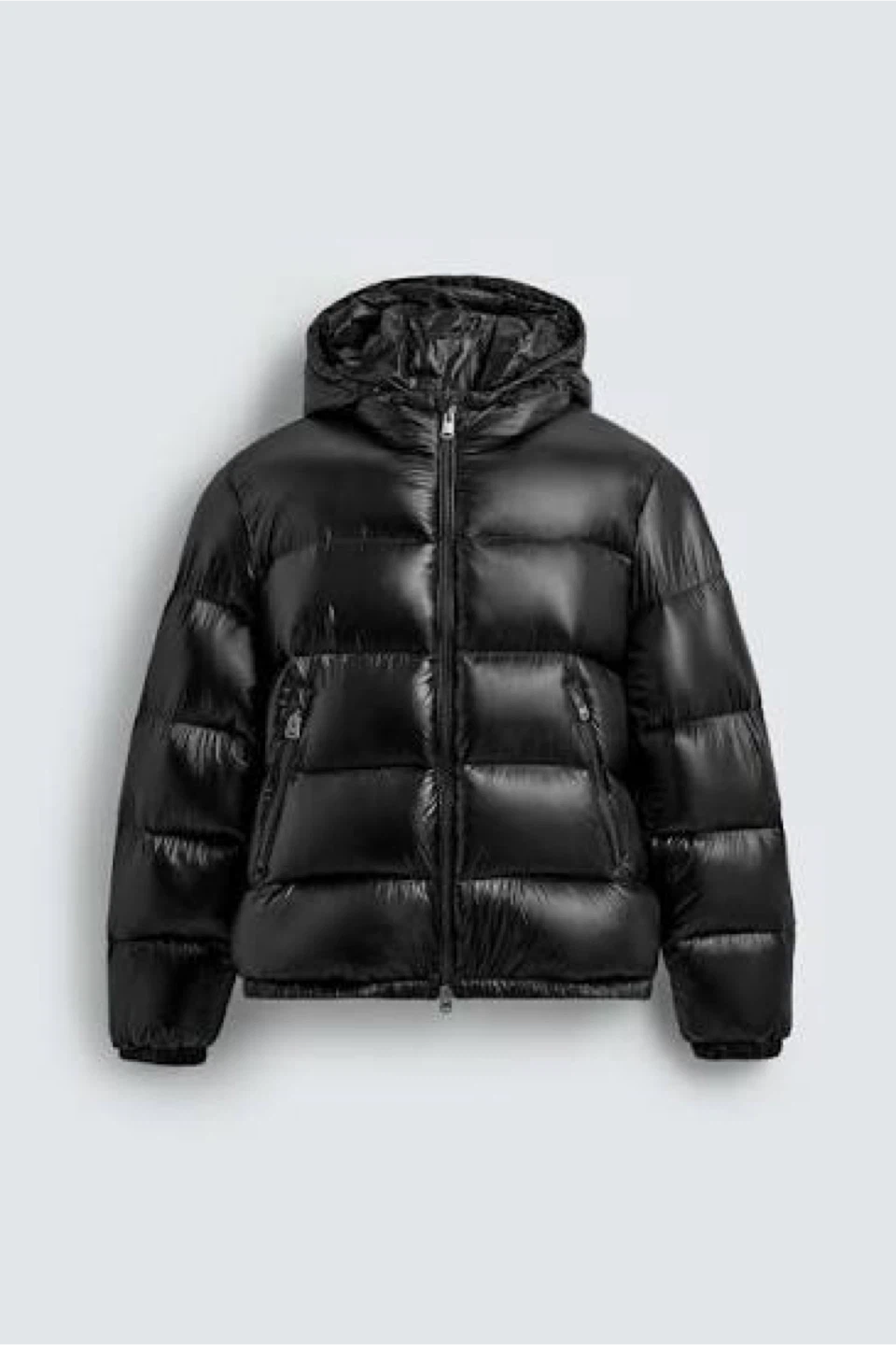 Zara Black Puffer Jacket