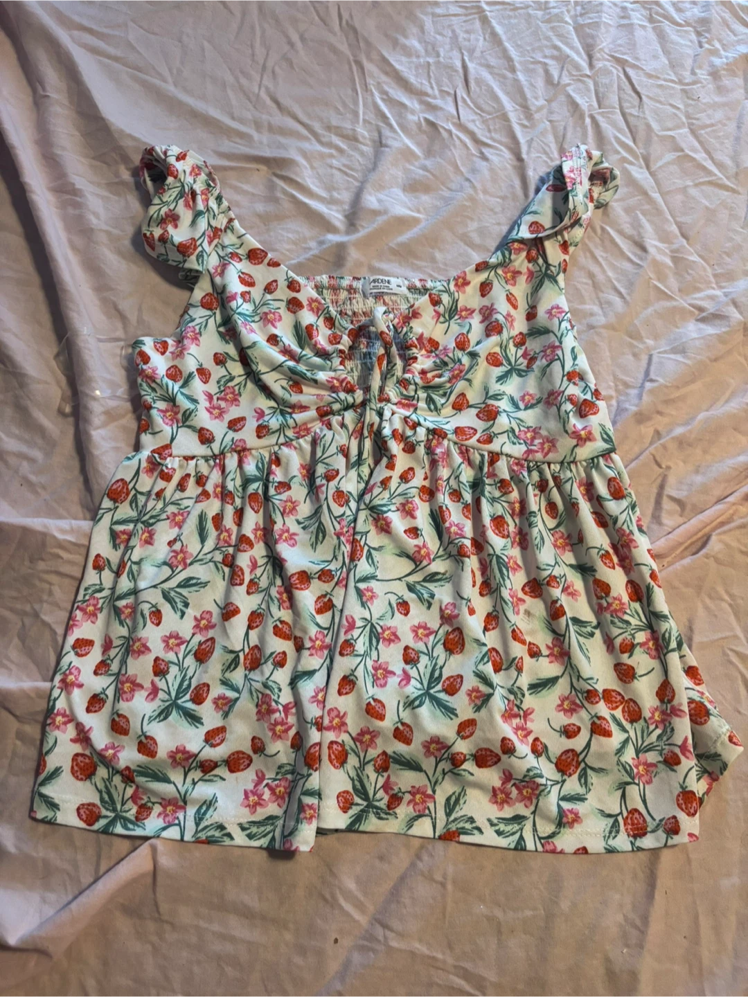 Ardene Floral Top - Size M/M