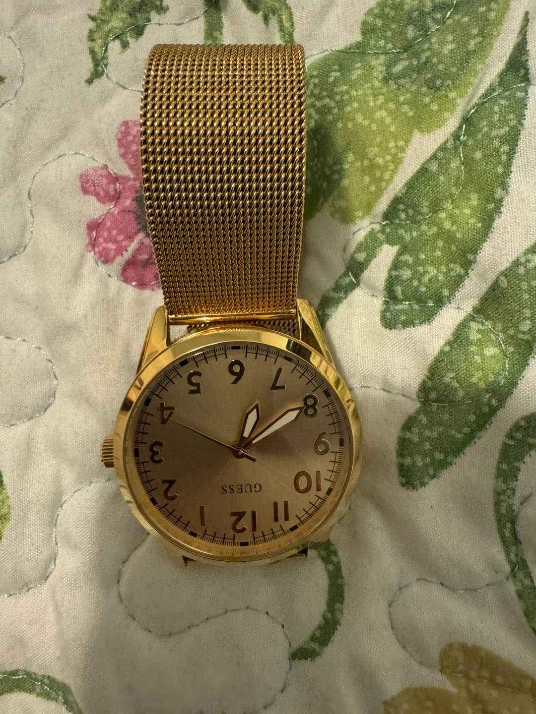 Guess Gold Mesh Watch - photo 2
