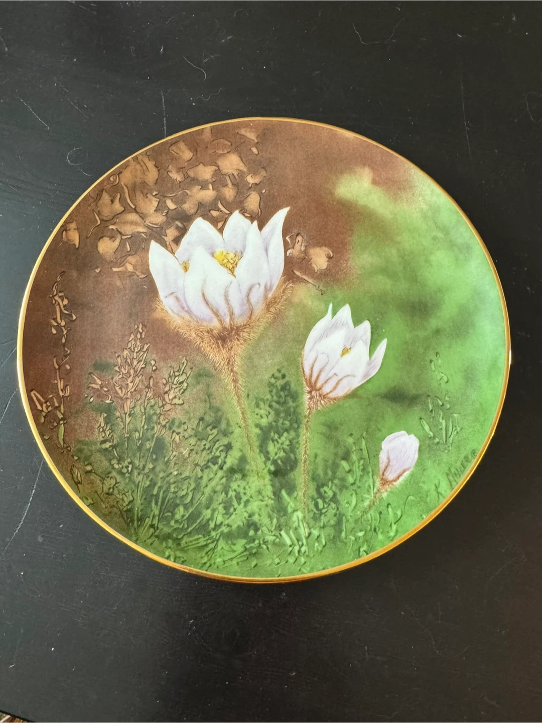 Winifred Norris Provincial Flower plate collection - photo 2