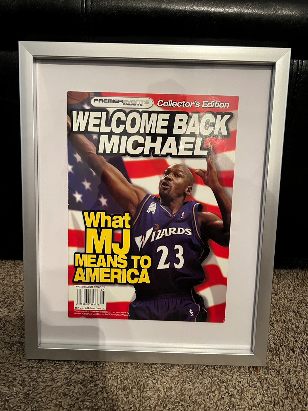 Framed Michael Jordan Magazine Covers - photo 3