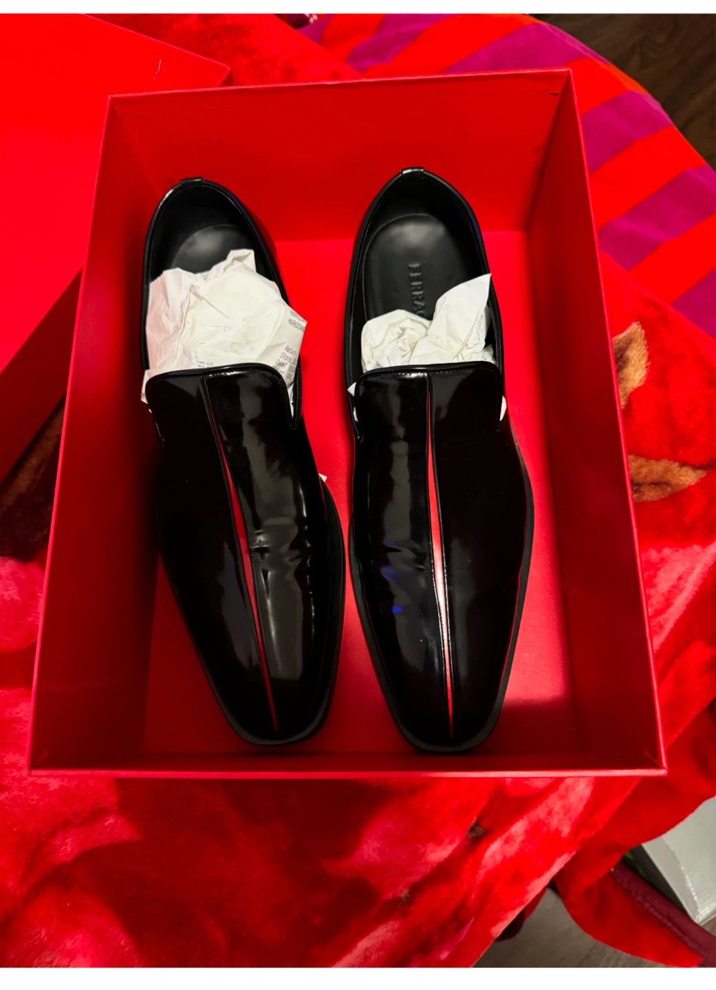 Ferragamo Black Patent Leather Loafers - photo 4