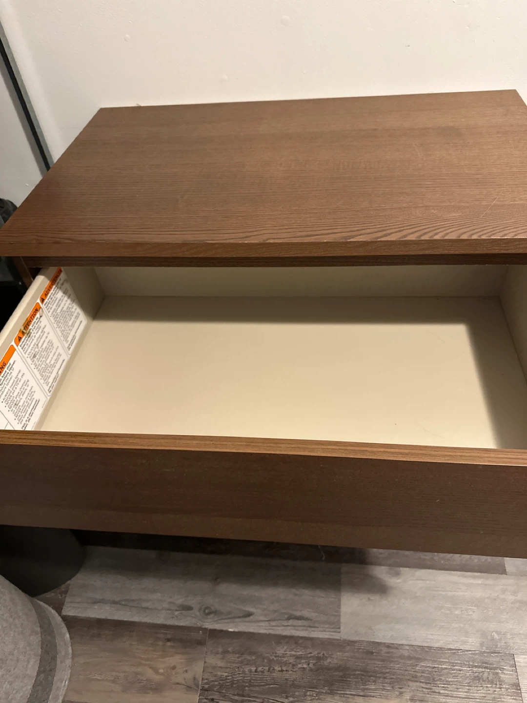 IKEA Brown 3-Drawer Dresser - photo 5