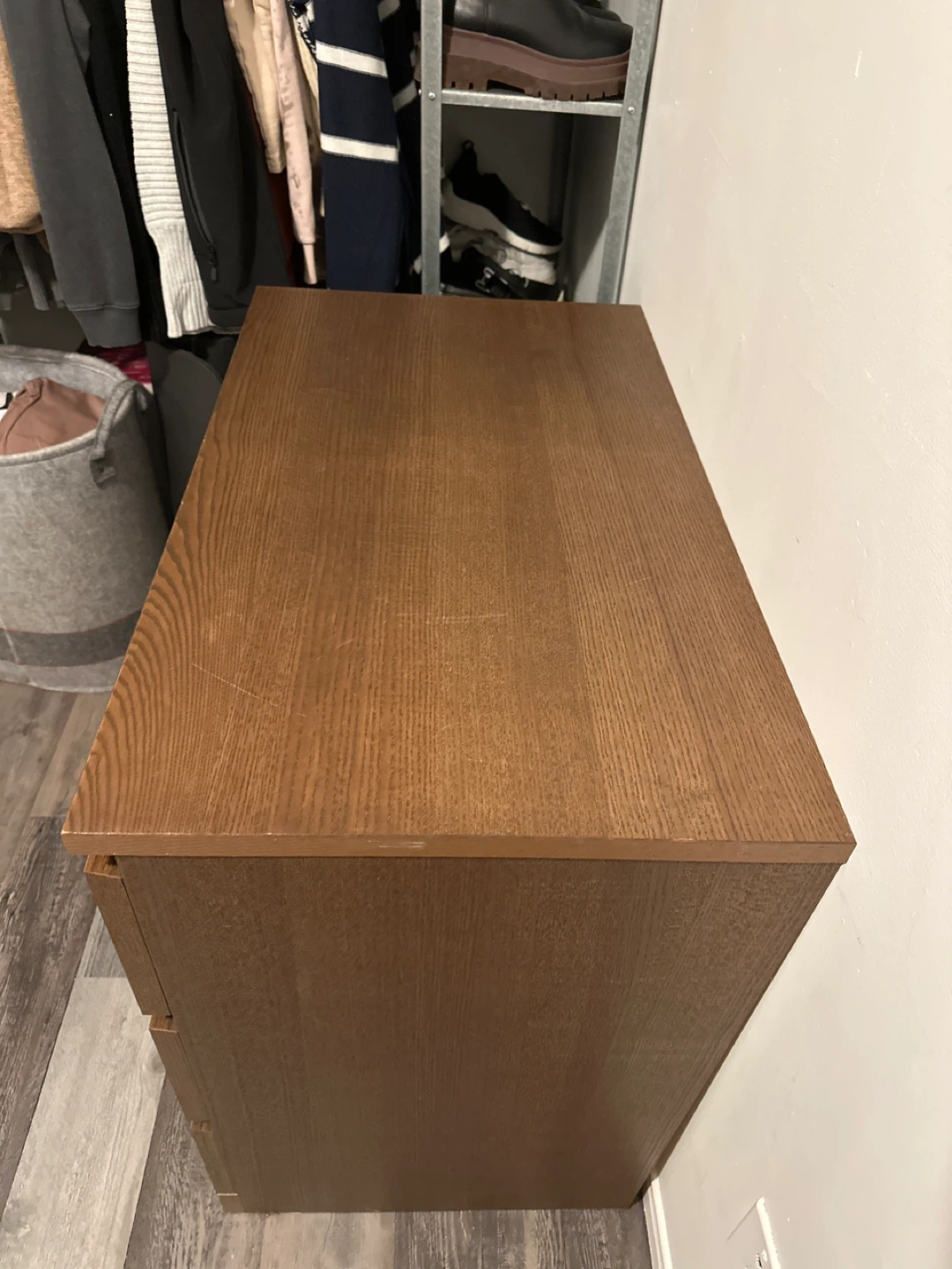 IKEA Brown 3-Drawer Dresser - photo 4