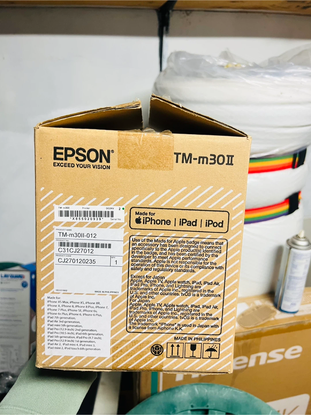 Epson TM-m30II Thermal Receipt Printer - New in Box!