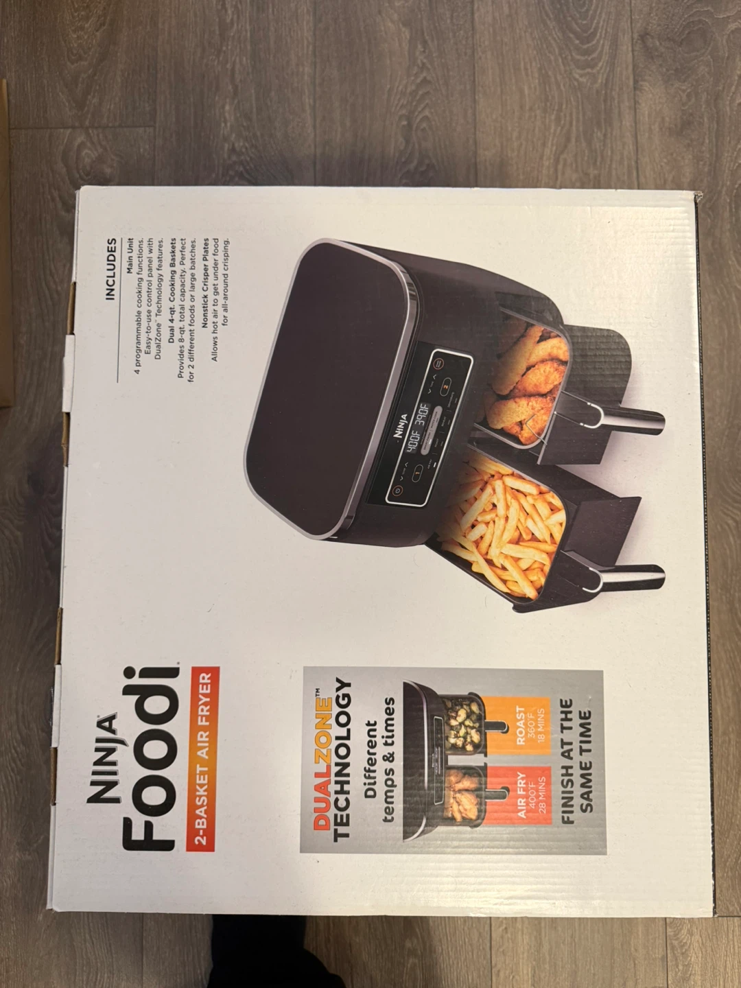 Ninja Foodi 2-Basket Air Fryer - Brand New!