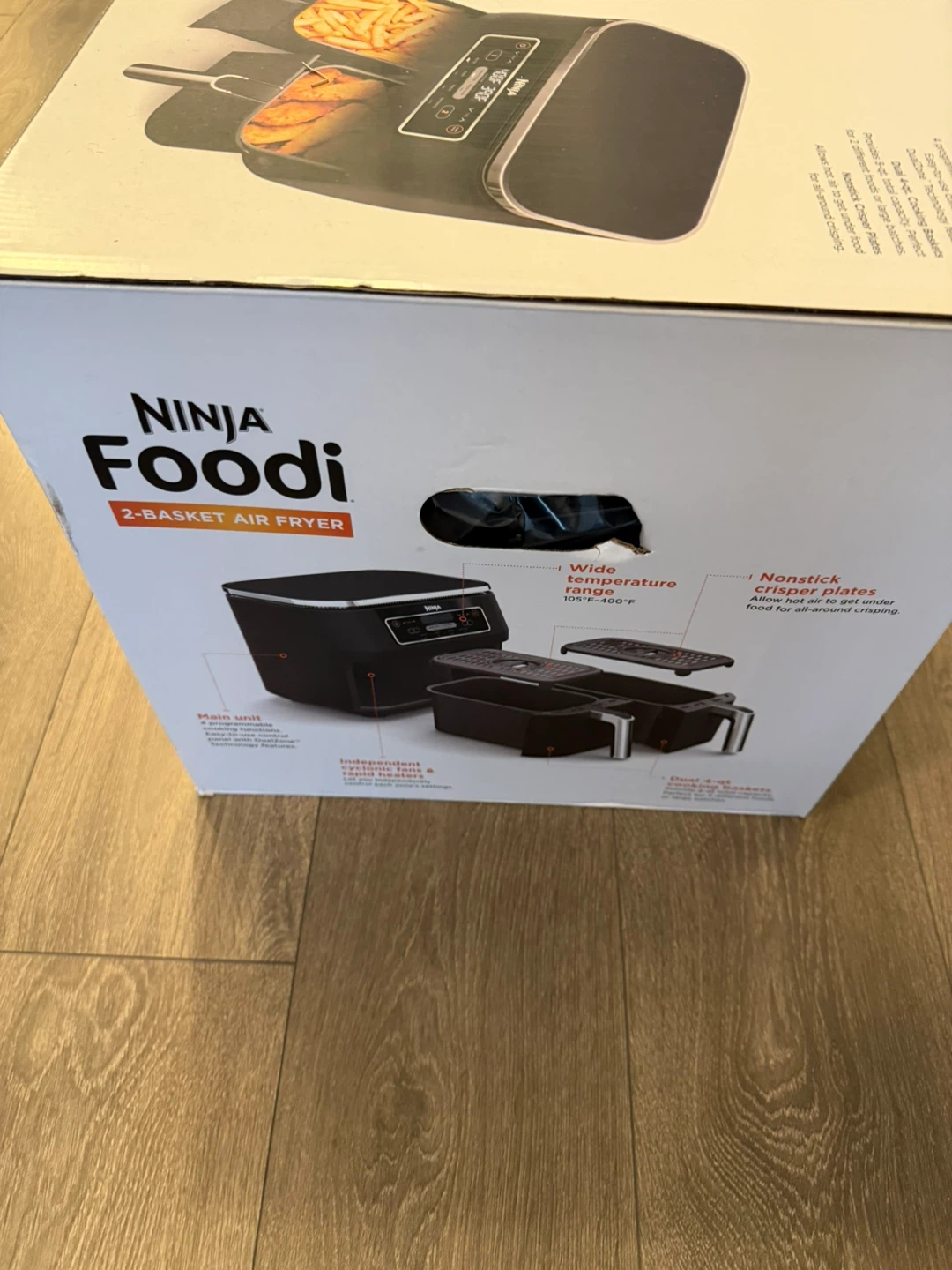 Ninja Foodi 2-Basket Air Fryer - Brand New! - photo 4