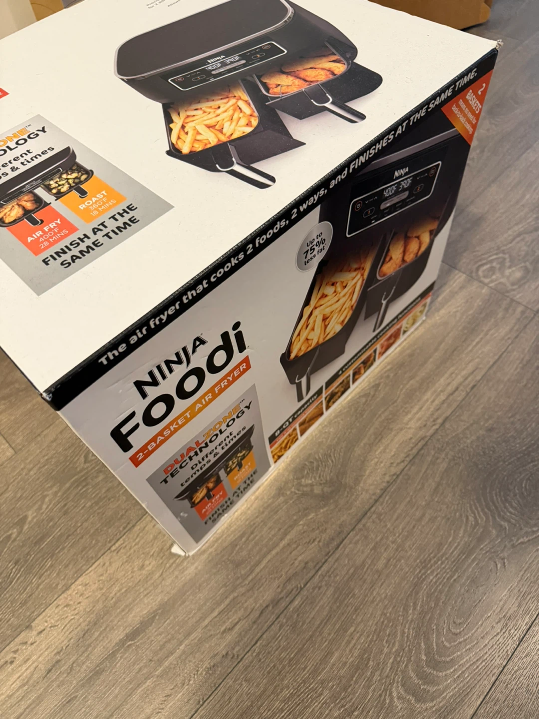 Ninja Foodi 2-Basket Air Fryer - Brand New! - photo 2