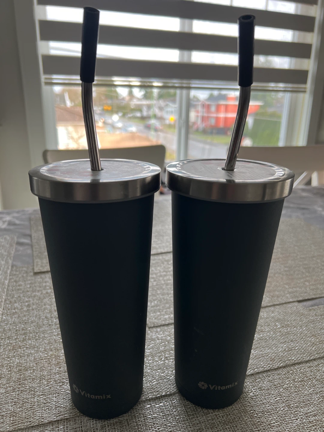 Vitamix 24oz Tumblers, Black, Set of 2