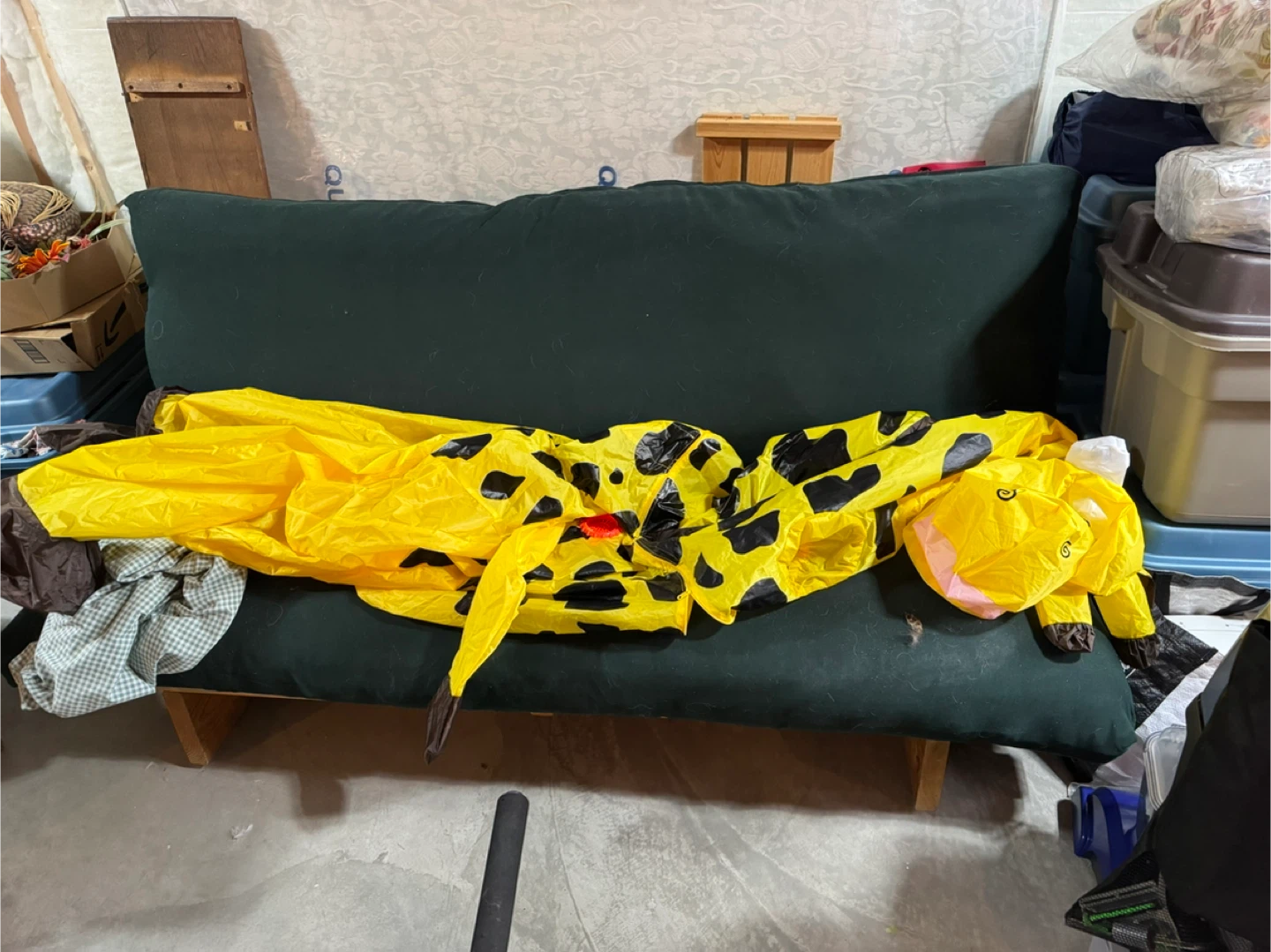 Inflatable Giraffe Costume