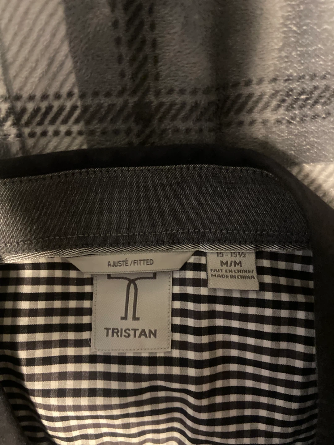 Men’s Plaid Dress Shirt Size Medium - photo 2