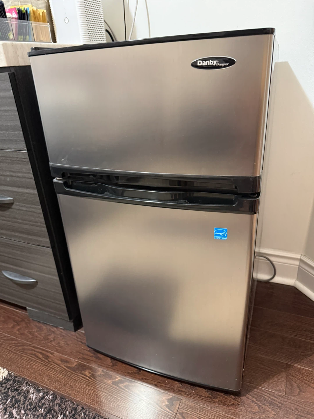MOVING SALE - Danby Designer Mini Fridge & Freezer