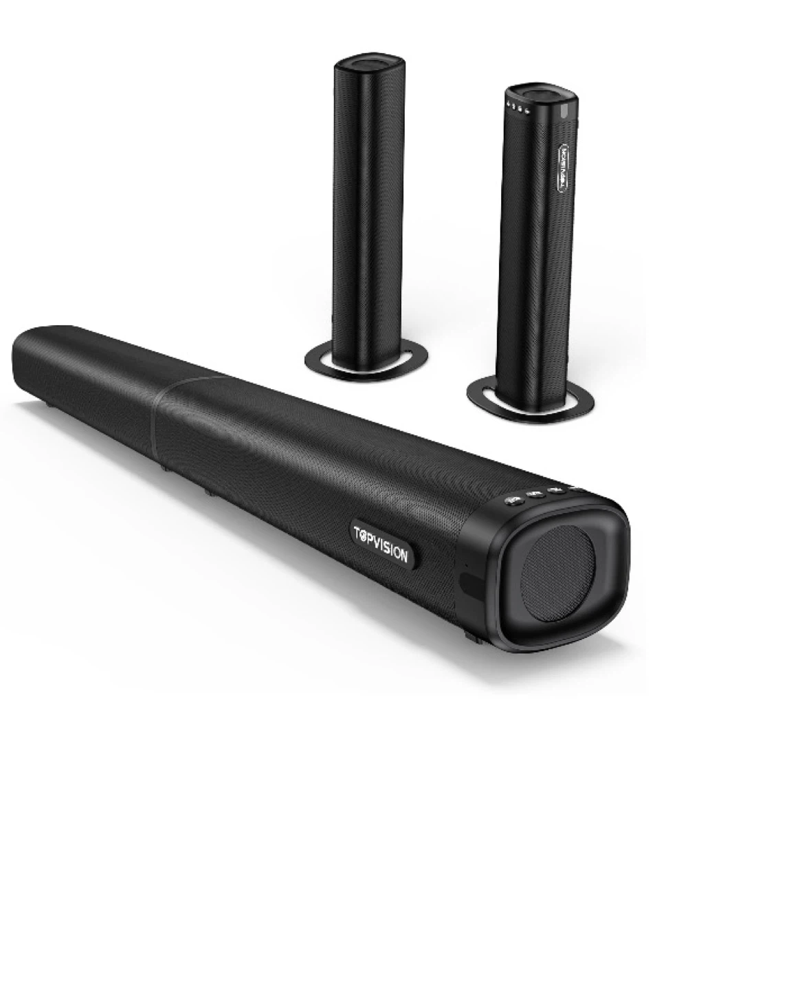 TOPVISION Detachable 2.2 Channel Soundbar - Like New