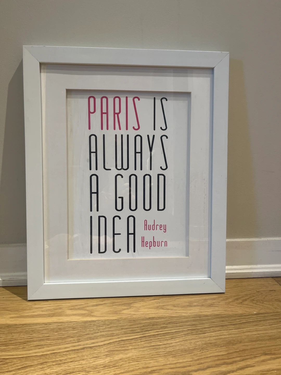 Amanda Catherine 'Paris' Framed Print