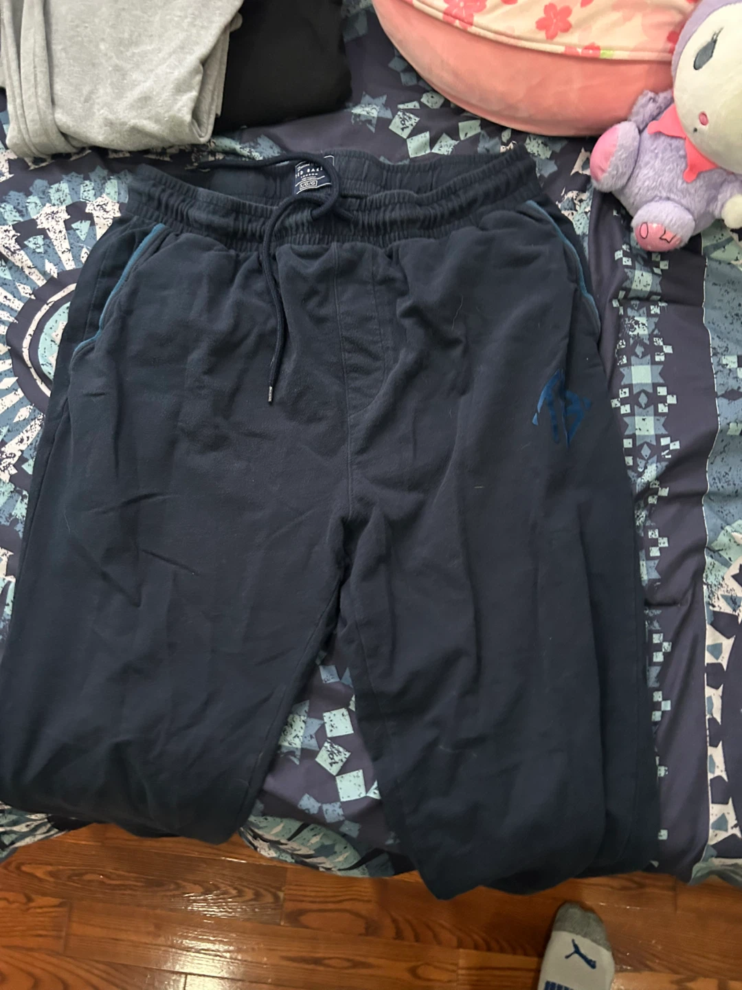 Ted Baker London Navy Blue Joggers