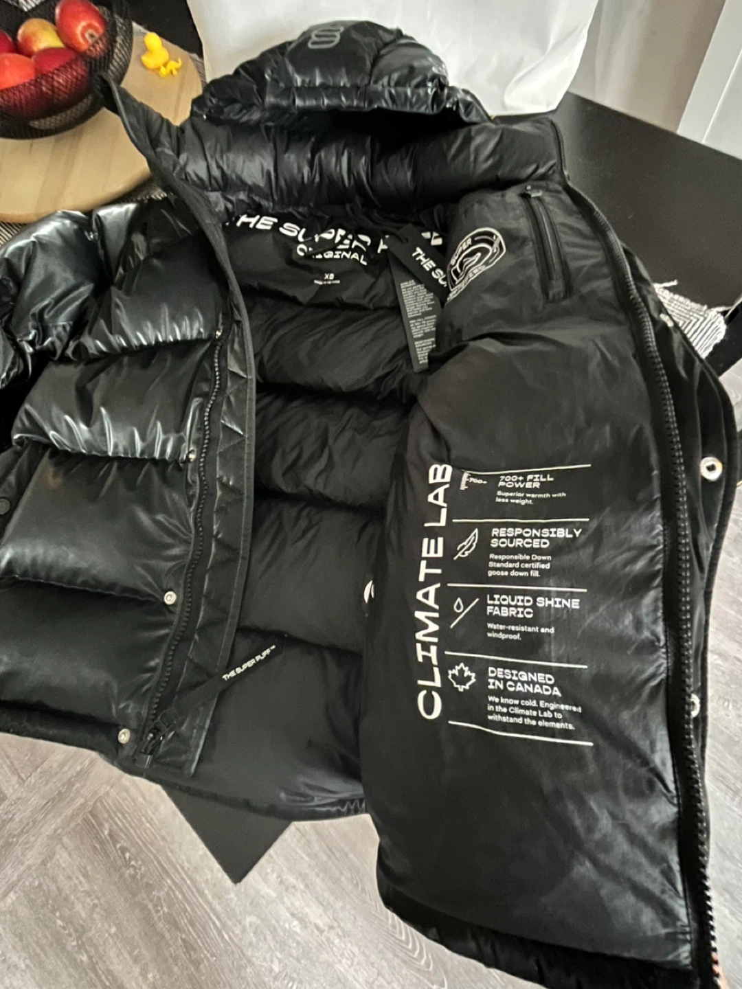 The Super Puff Aritzia Black Jacket XS