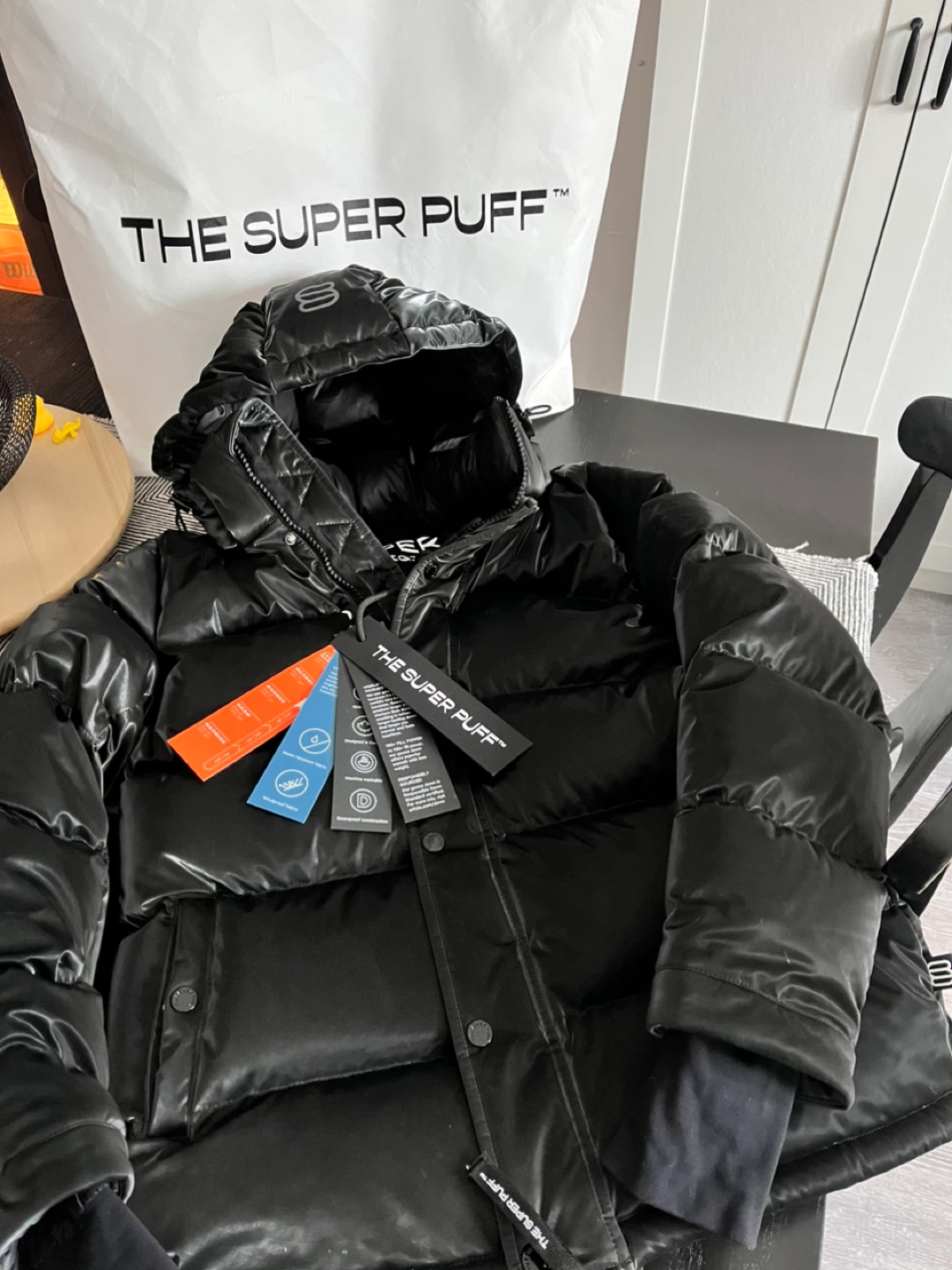 The Super Puff Aritzia Black Jacket XS - photo 5