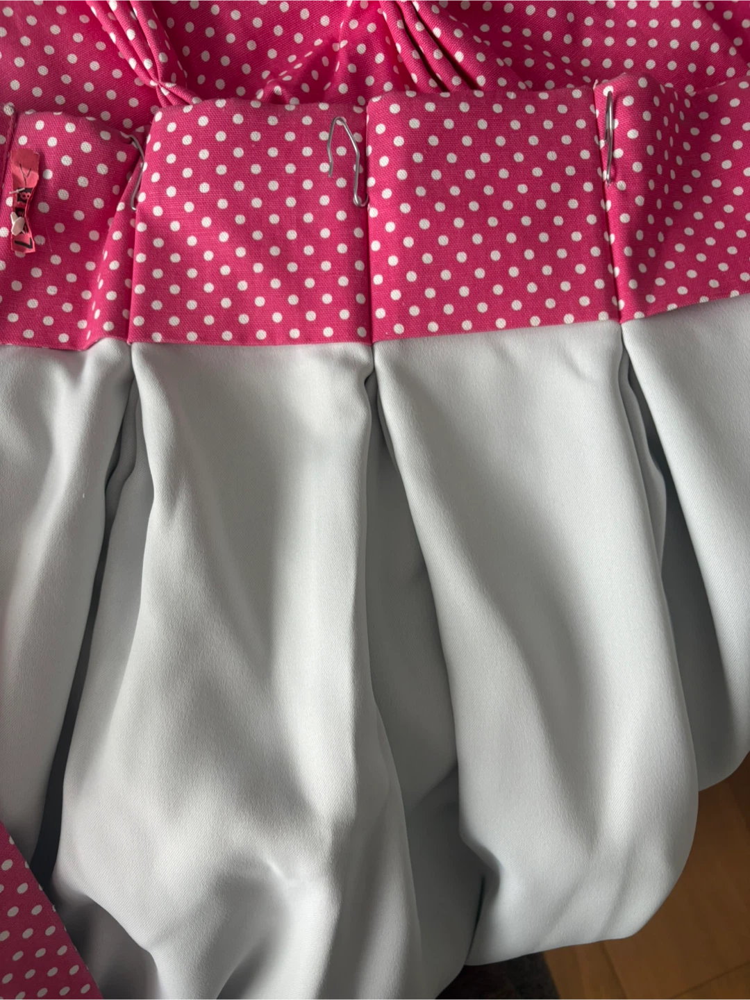 Pink Polka Dot blackout curtains - photo 2