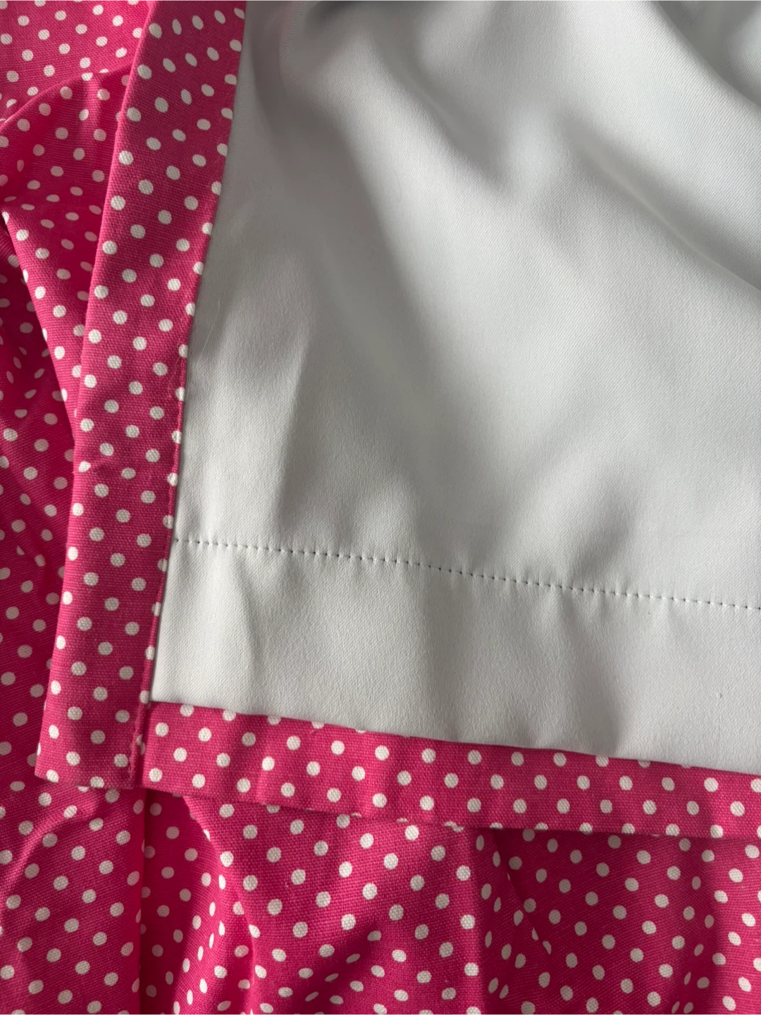 Pink Polka Dot blackout curtains - photo 5
