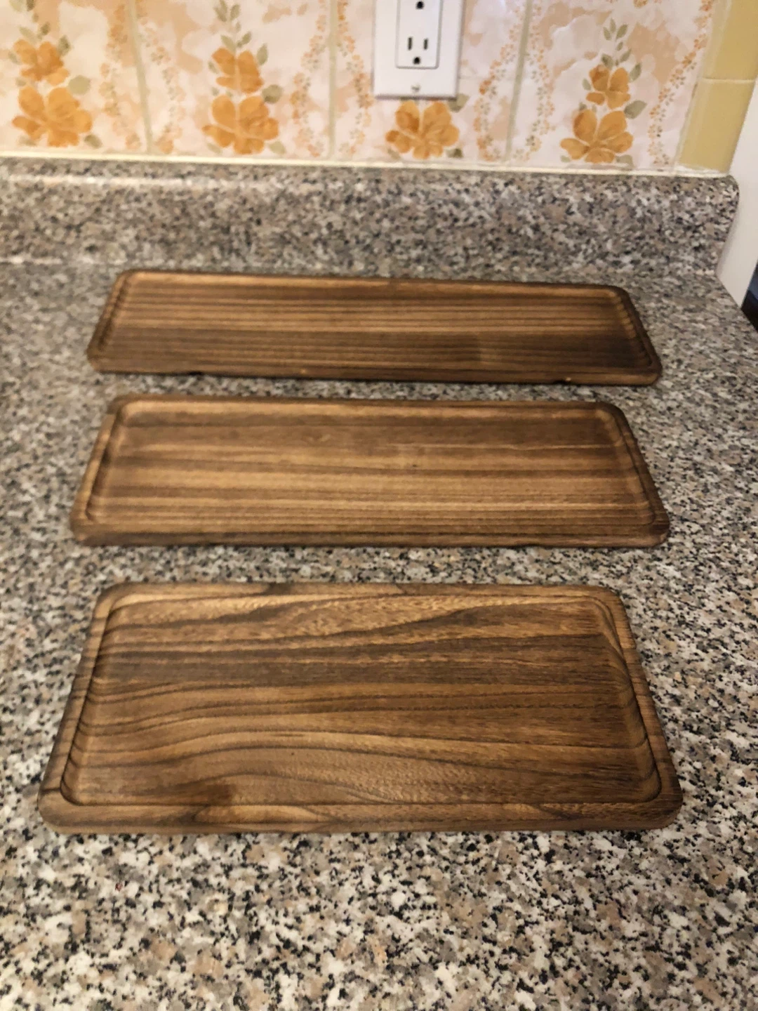Wooden Tiered Serving Tray - photo 2