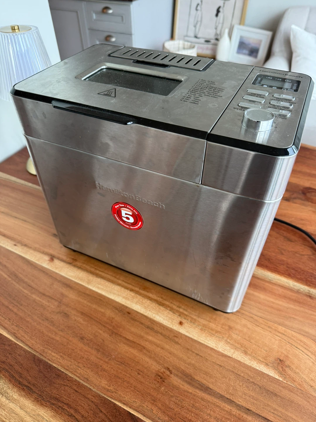 Hamilton Beach Artisan Bread Maker