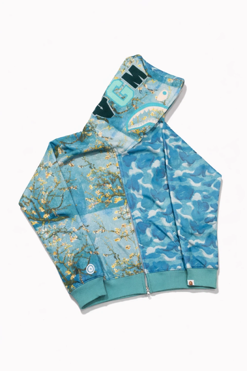 Bape x Van Gogh Museum Shark Hoodie - photo 2