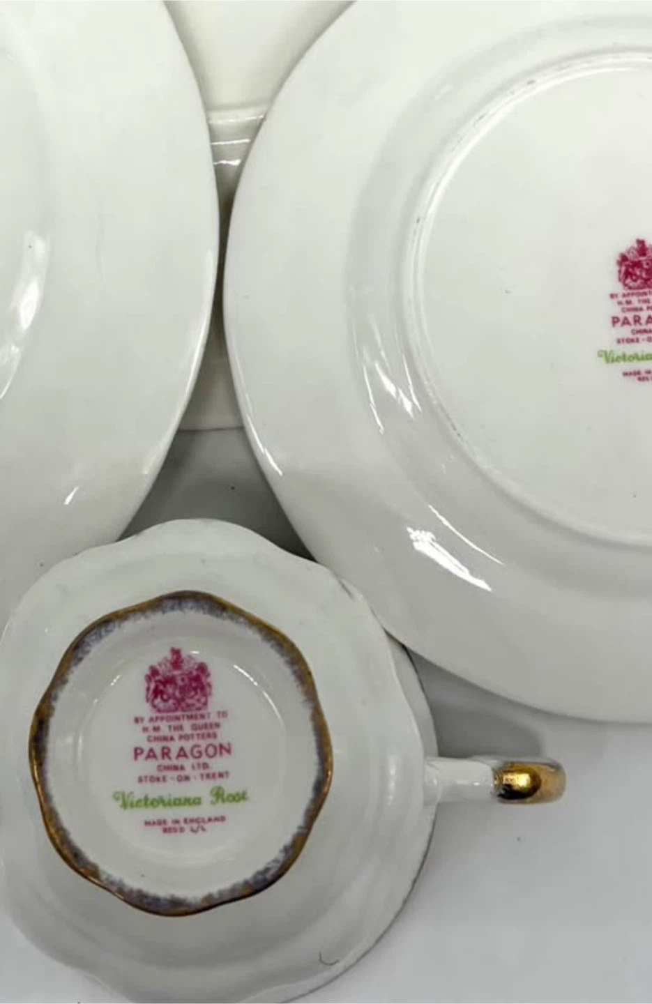 Paragon Victoriana Rose China Dinner Set - photo 3