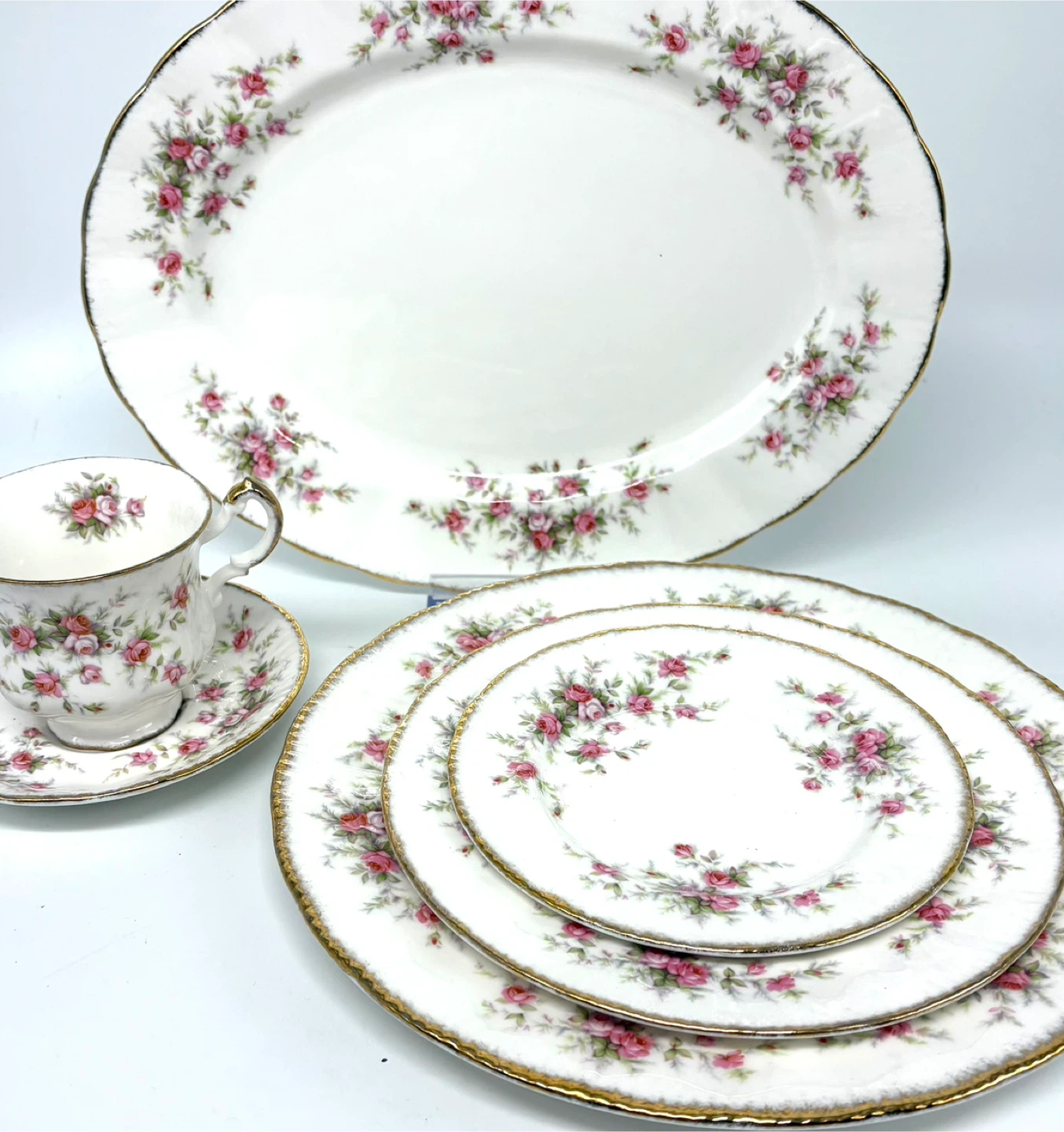 Paragon Victoriana Rose China Dinner Set - photo 4