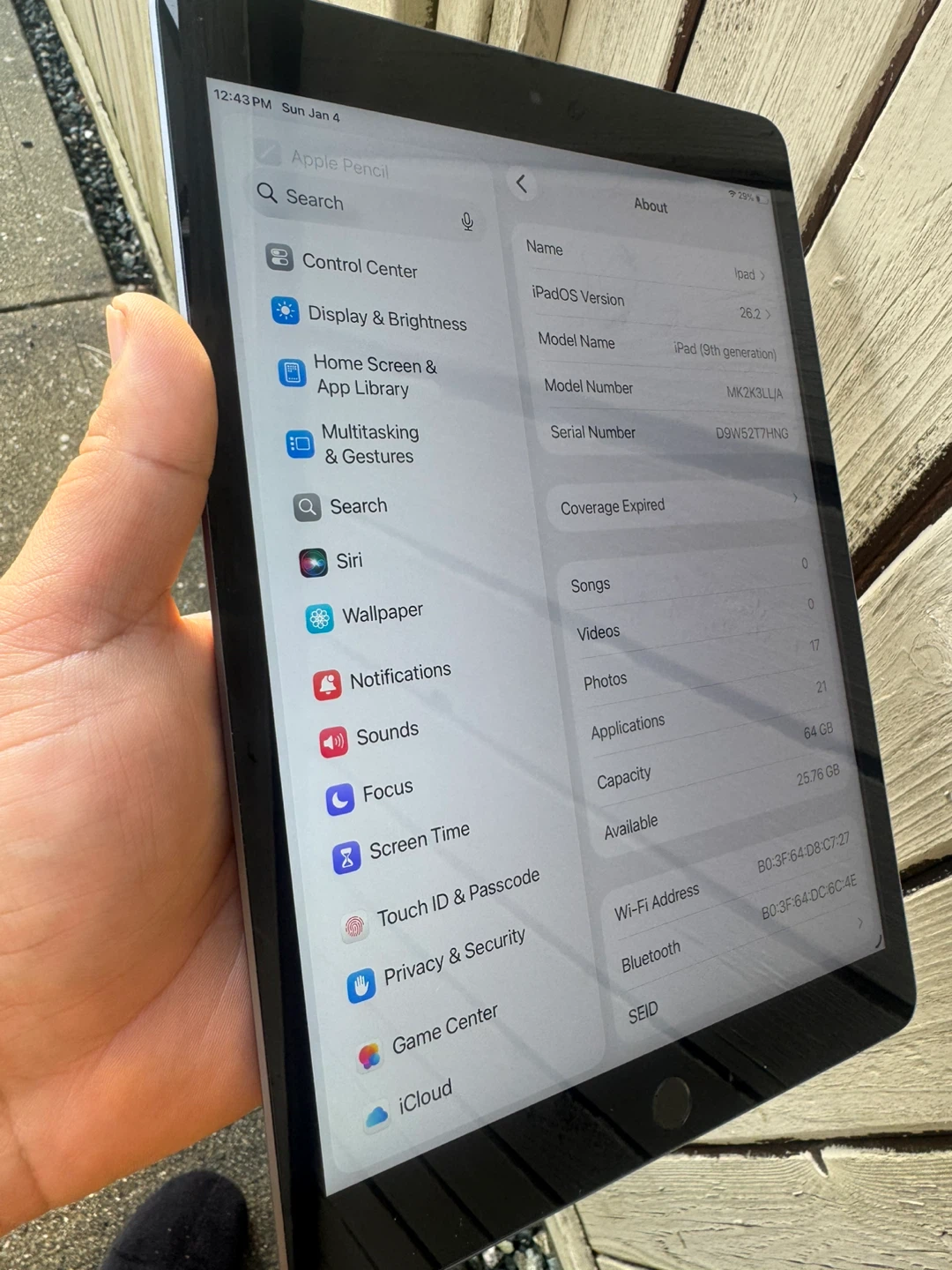 Apple iPad (9th Generation)