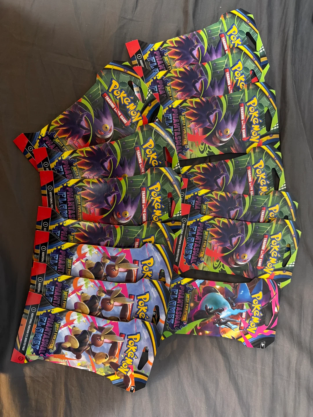 Pokémon TCG Phantasmal Flames Sleeved Booster Packs
