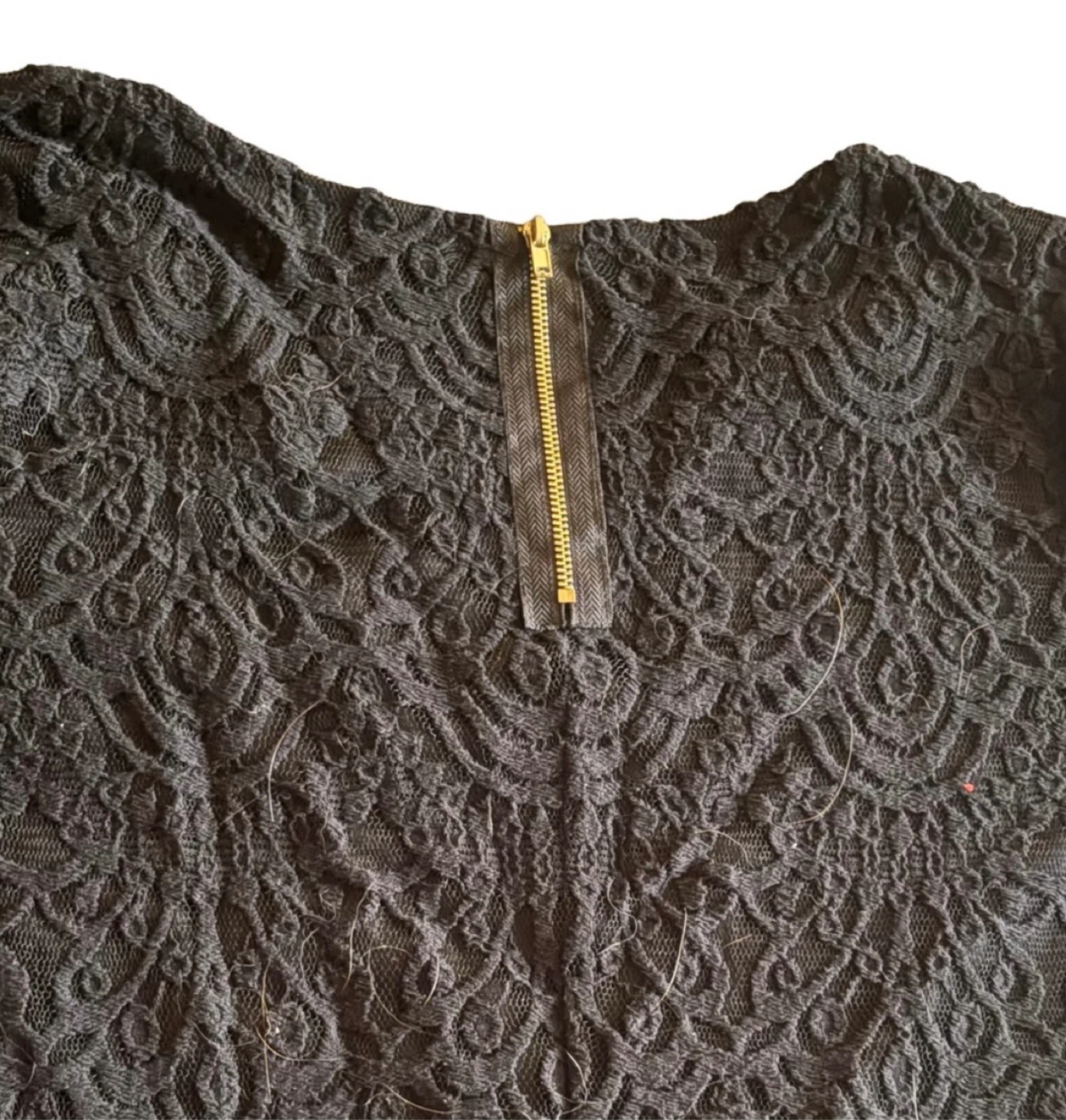 🖤 Elegant Black Lace Dress – Streetwear Society (Size L) - photo 2