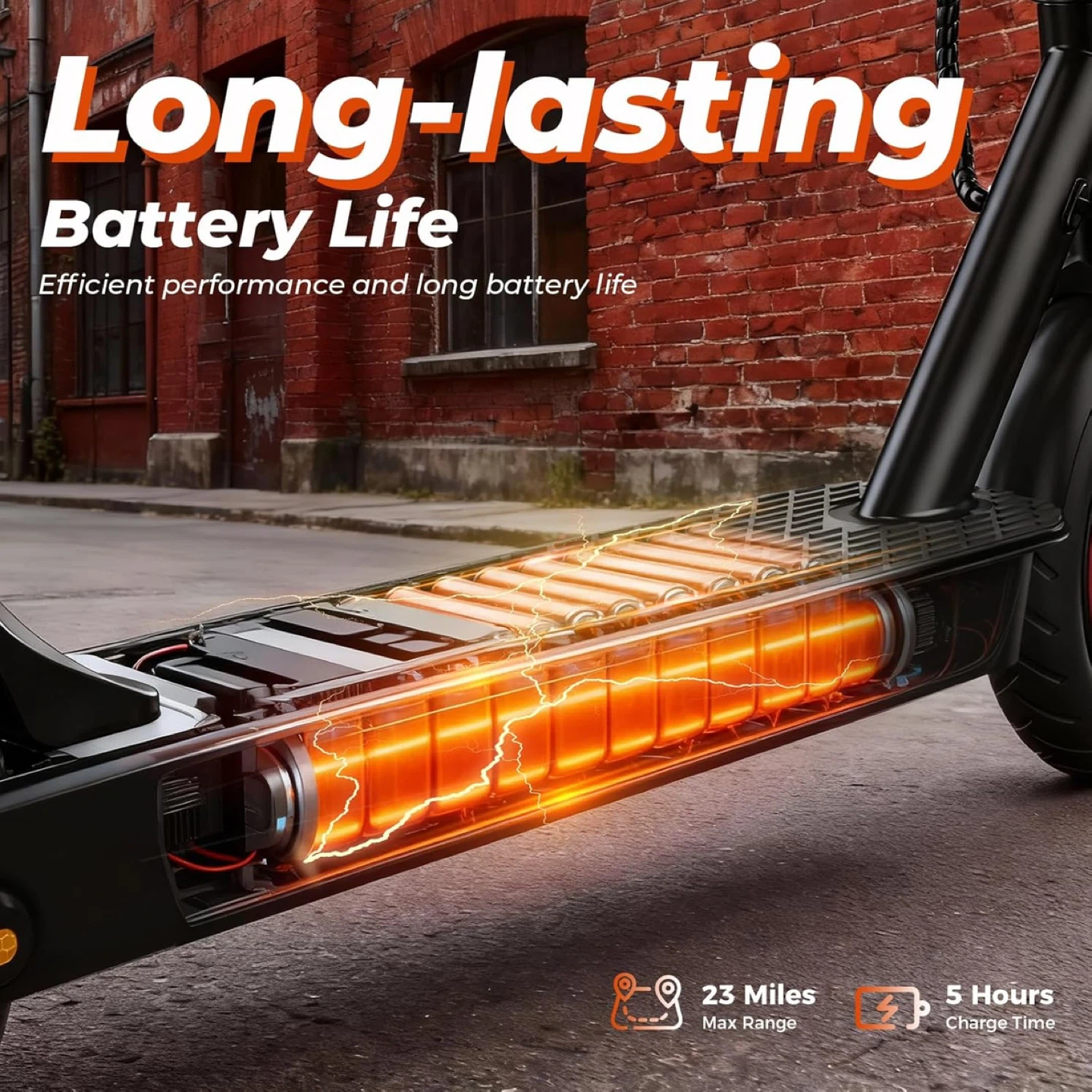 Foldable Electric Scooter - Long-lasting Battery - photo 3