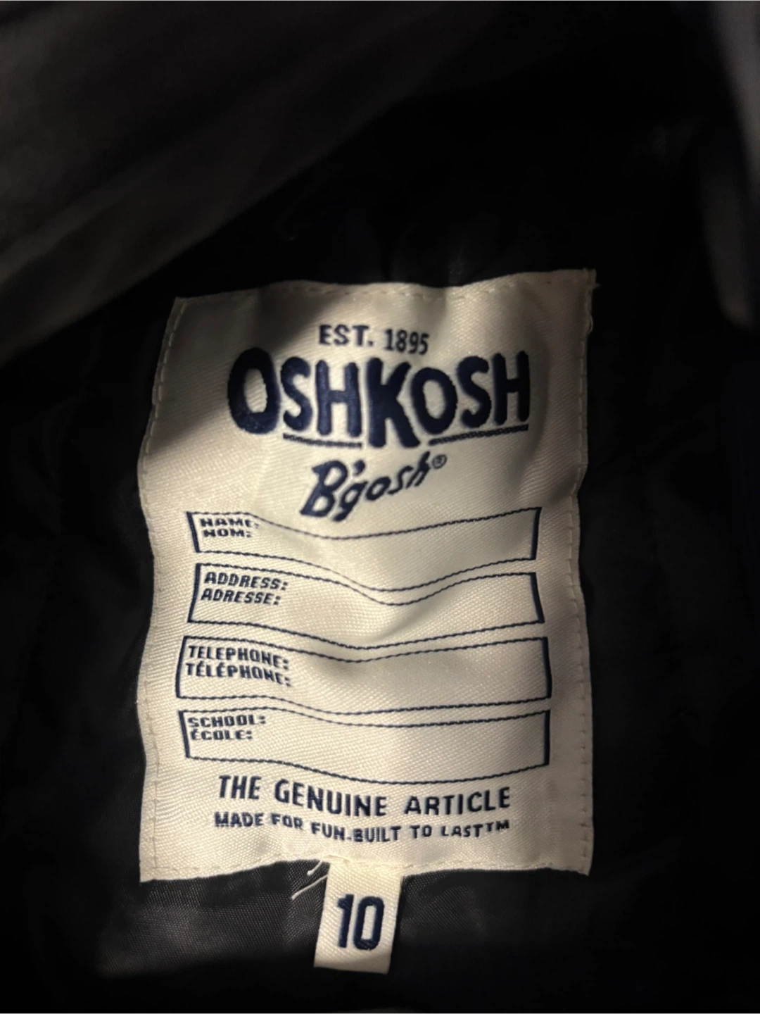 OshKosh B'gosh Snow Pants - Size 10 - photo 2