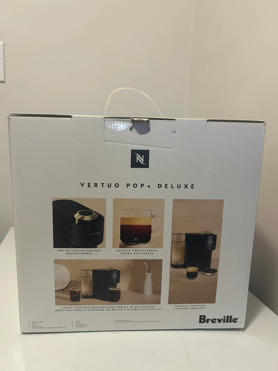 NEW Nespresso Vertuo Pop+ Deluxe - Compact Coffee Machine - photo 3