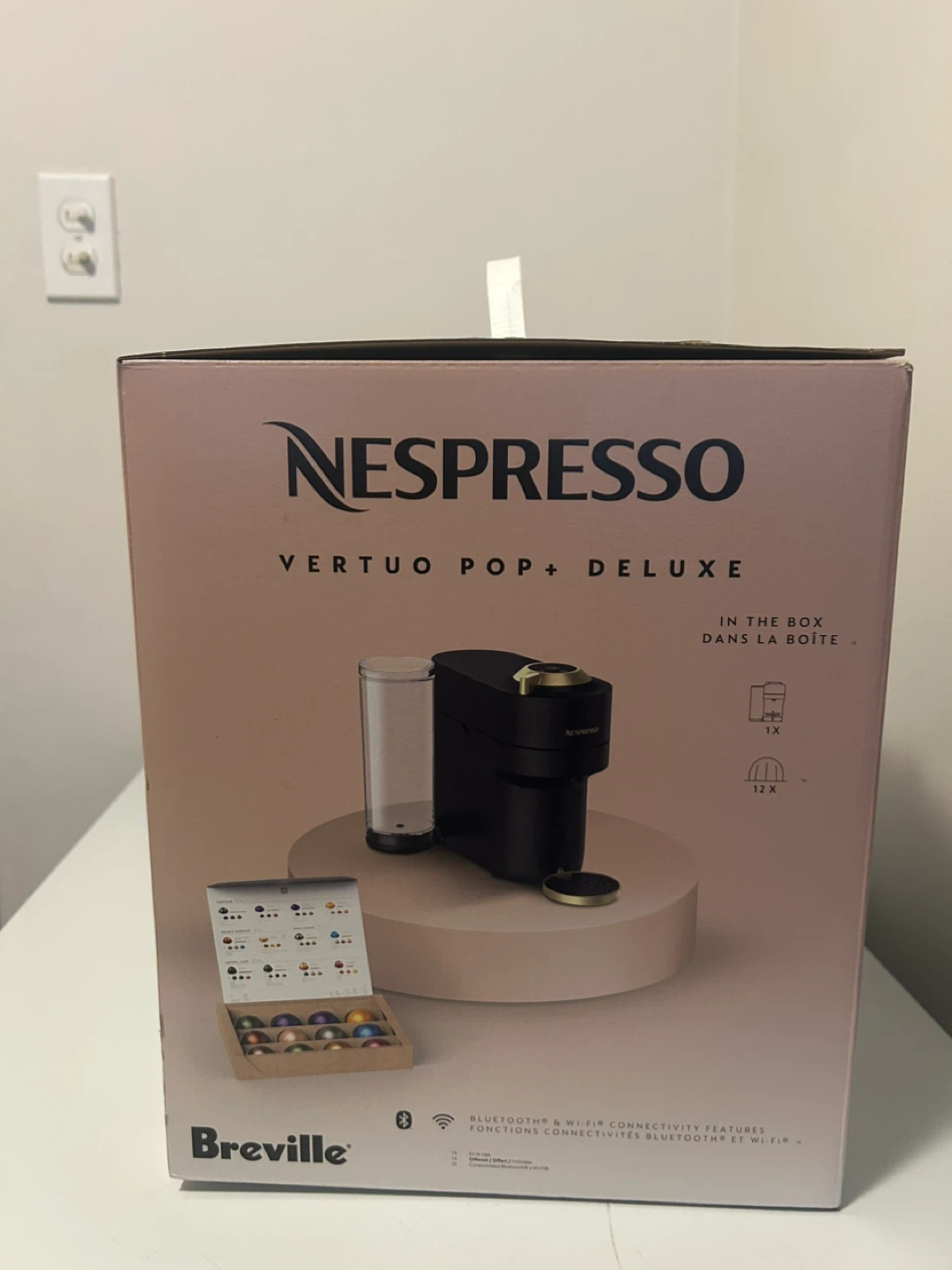 NEW Nespresso Vertuo Pop+ Deluxe - Compact Coffee Machine - photo 2