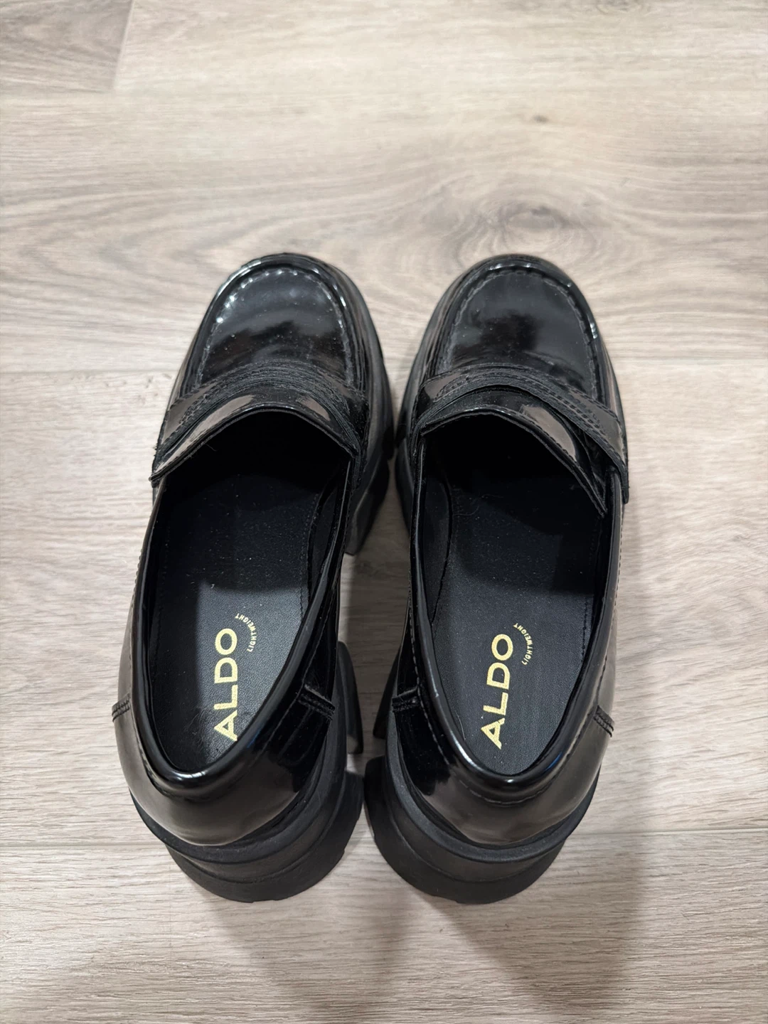 Aldo Black Leather Loafers - photo 3