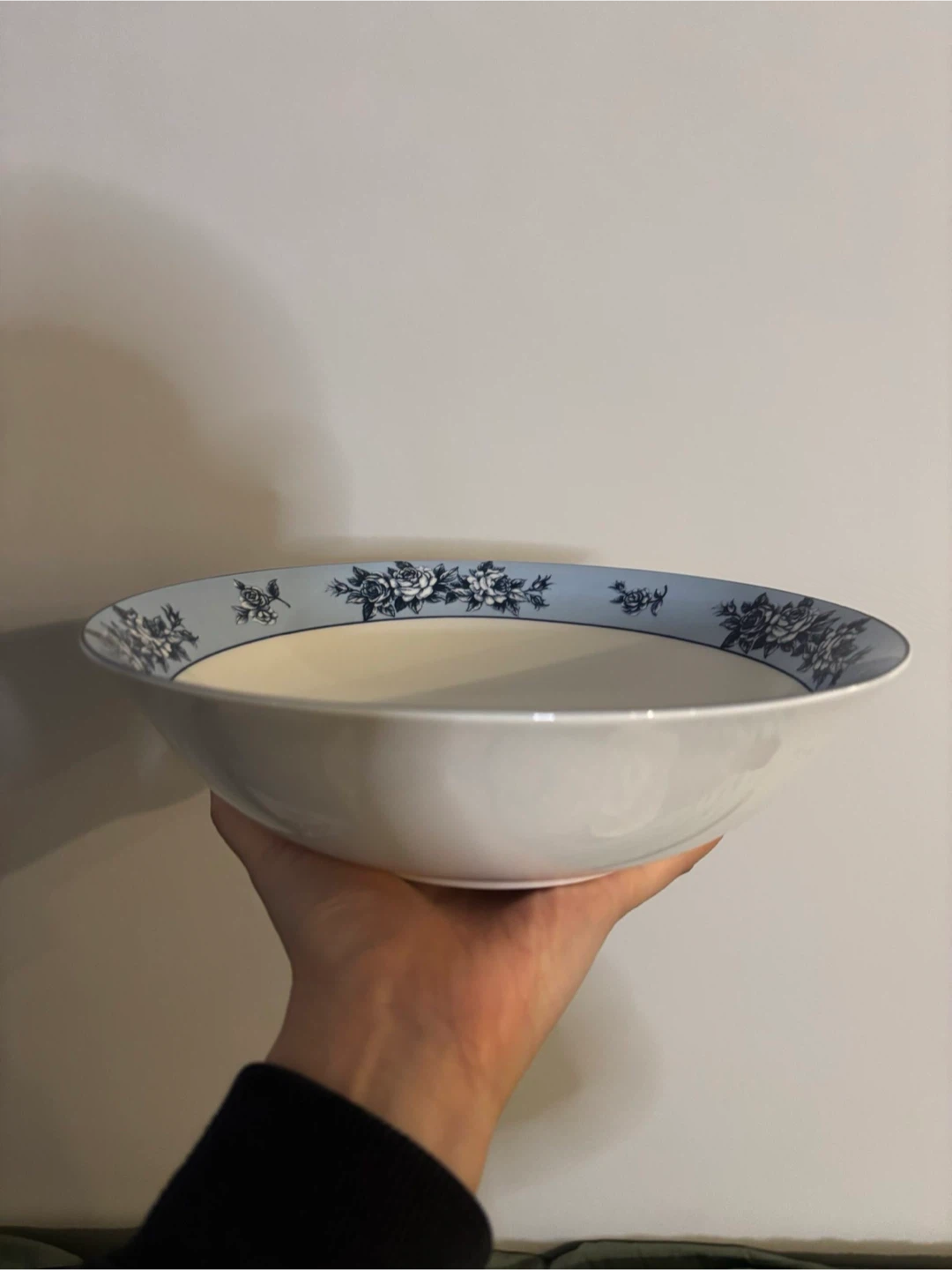 Floral Decorative Soup/Noodle Bowl x 4