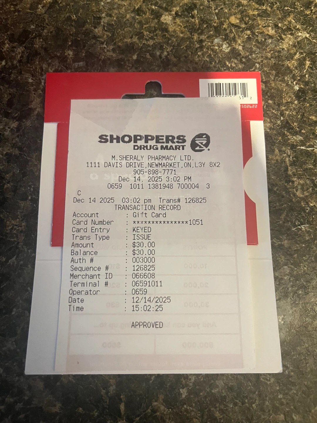 Winners & Shoppers Drug Mart Christmas Gift Cards - photo 4